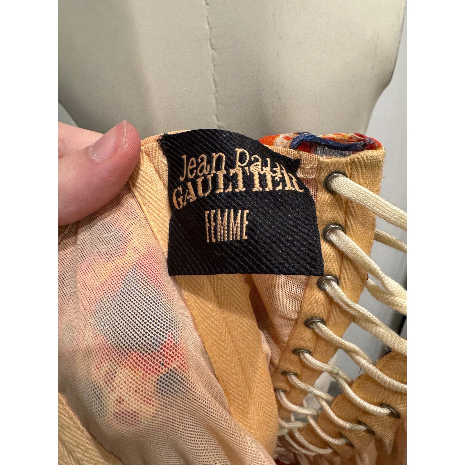 Jean Paul Gaultier 2000s Jean Paul Gaultier silk corset dress Size M / US 6-8 / IT 42-44 - 12 Thumbnail