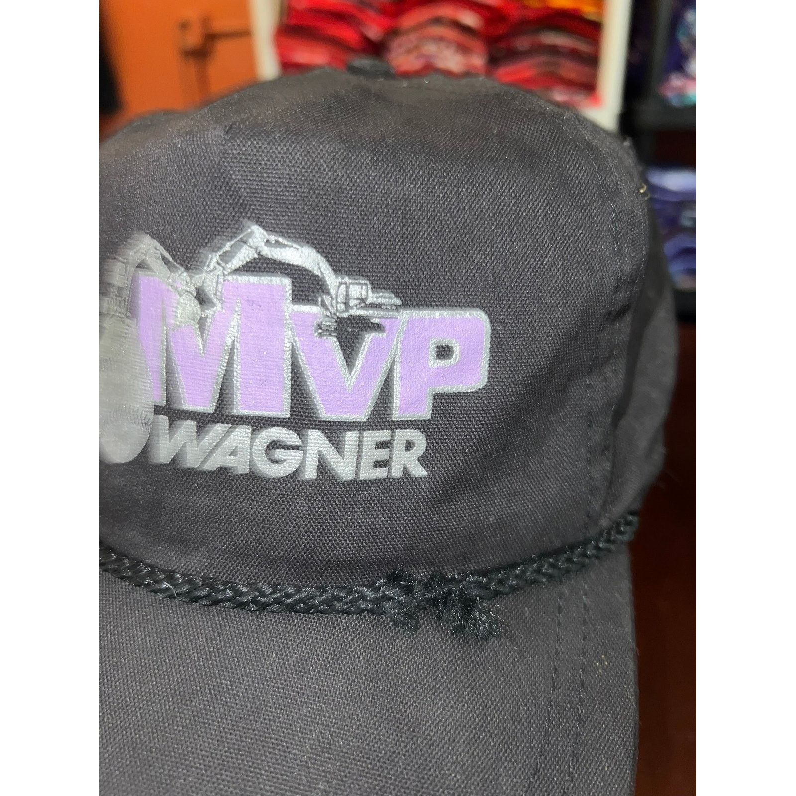 Vintage Vintage MVP Wagner Hat Roper Strapback Cap Headwear WORN Size ONE SIZE - 3 Thumbnail