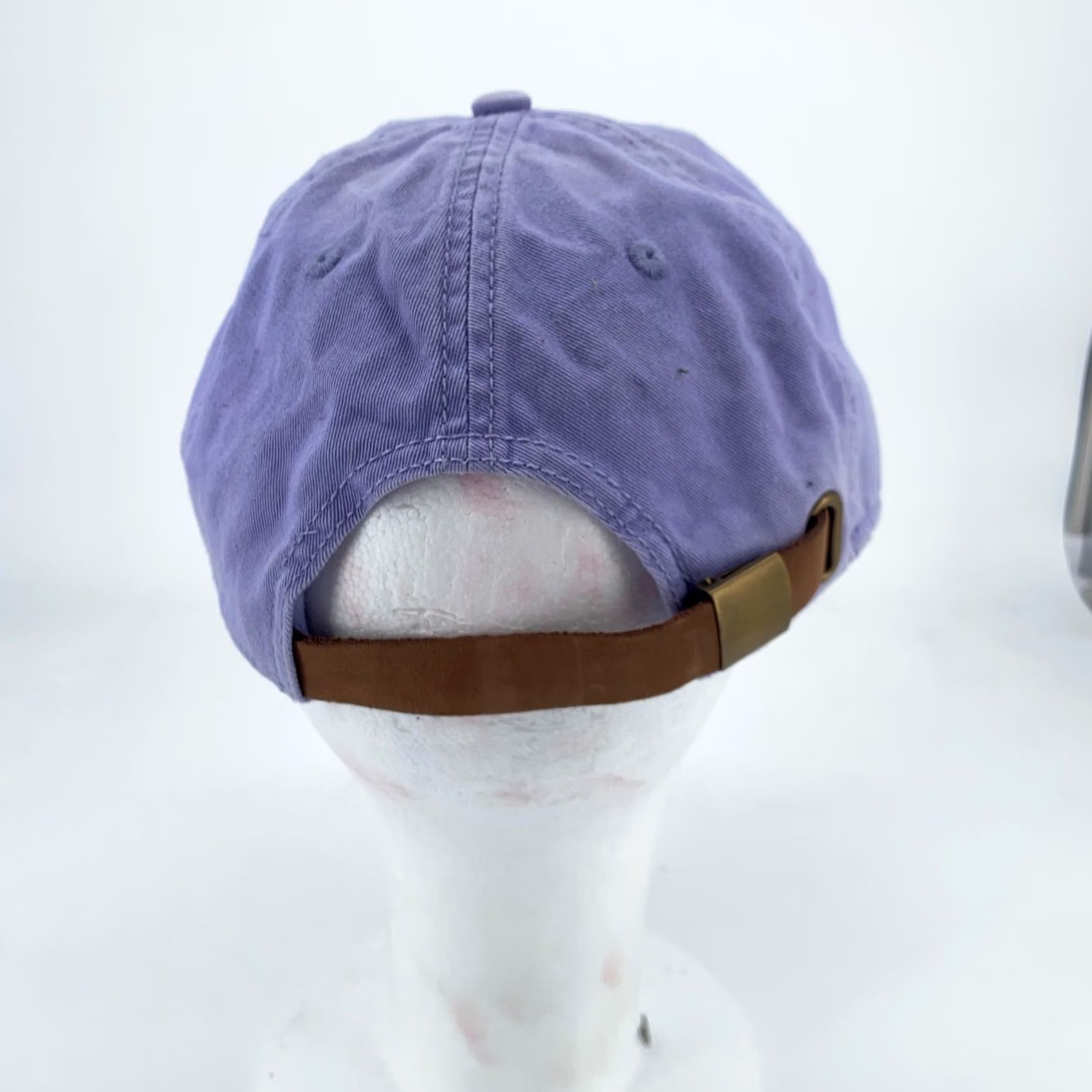 Express OC Sports Round Rock Express Hat Cap Strap Back Purple Brown Goat Patch Baseball Mens OSFM Size ONE SIZE - 3 Thumbnail
