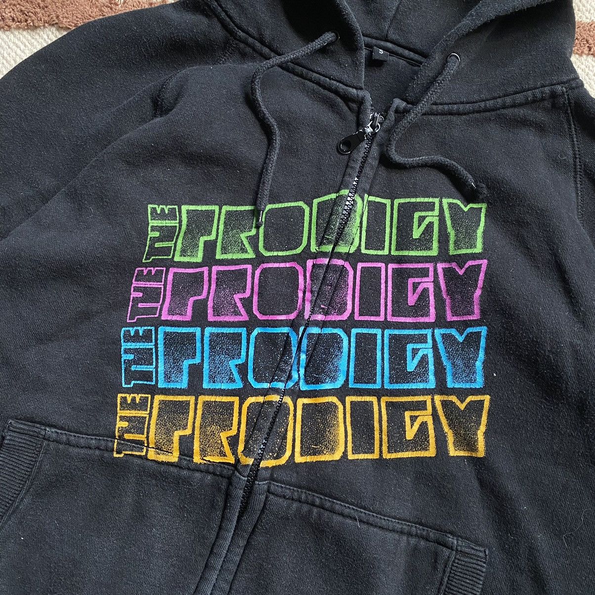 Band Tees THE PRODIGY Y2K BAND NEON LOGO HEAVY ZIP HOODIE Size US S / EU 44-46 / 1 - 2 Thumbnail