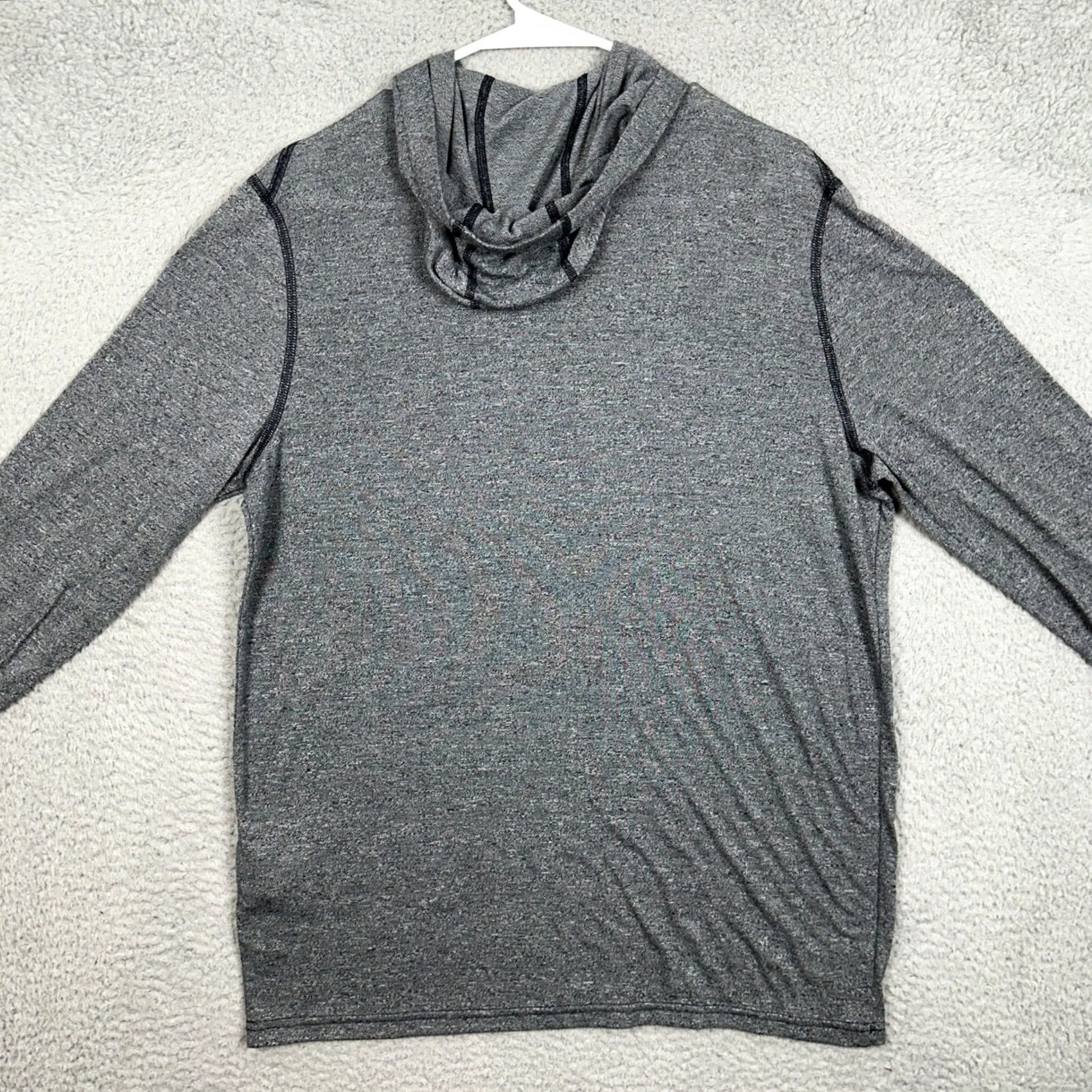 Under Armour Under Armour HeatGear Hoodie Sweatshirt Mens M Gray Heather Athletic Loose Fit Pullover Hooded Long Sleeve Size US M / EU 48-50 / 2 - 2 Thumbnail