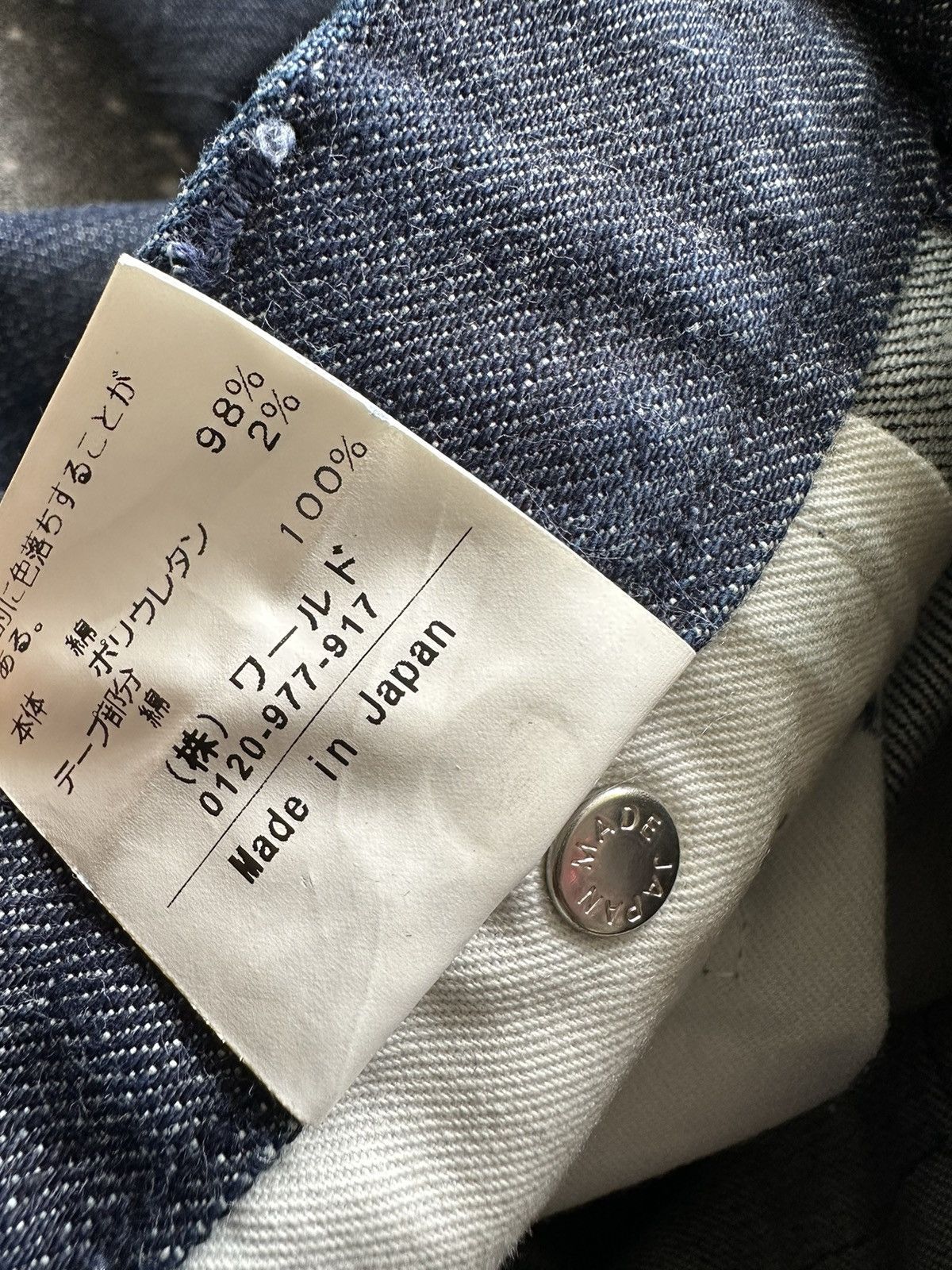 realmad HECTIC 1998 Hec by Hectic Indigo denim jeans Size US 31 - 15 Thumbnail
