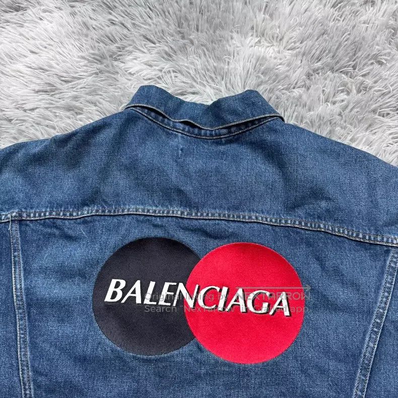 Balenciaga Balenciaga Denim Jacket Size US M / EU 48-50 / 2 - 6 Thumbnail