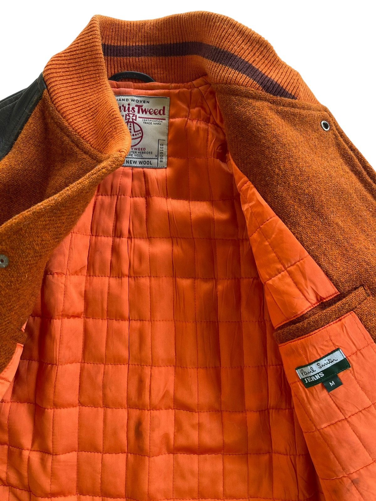 Harris Tweed Harris Tweed X Paul Smith Blouson Stadium Jacket Size US M / EU 48-50 / 2 - 19 Thumbnail