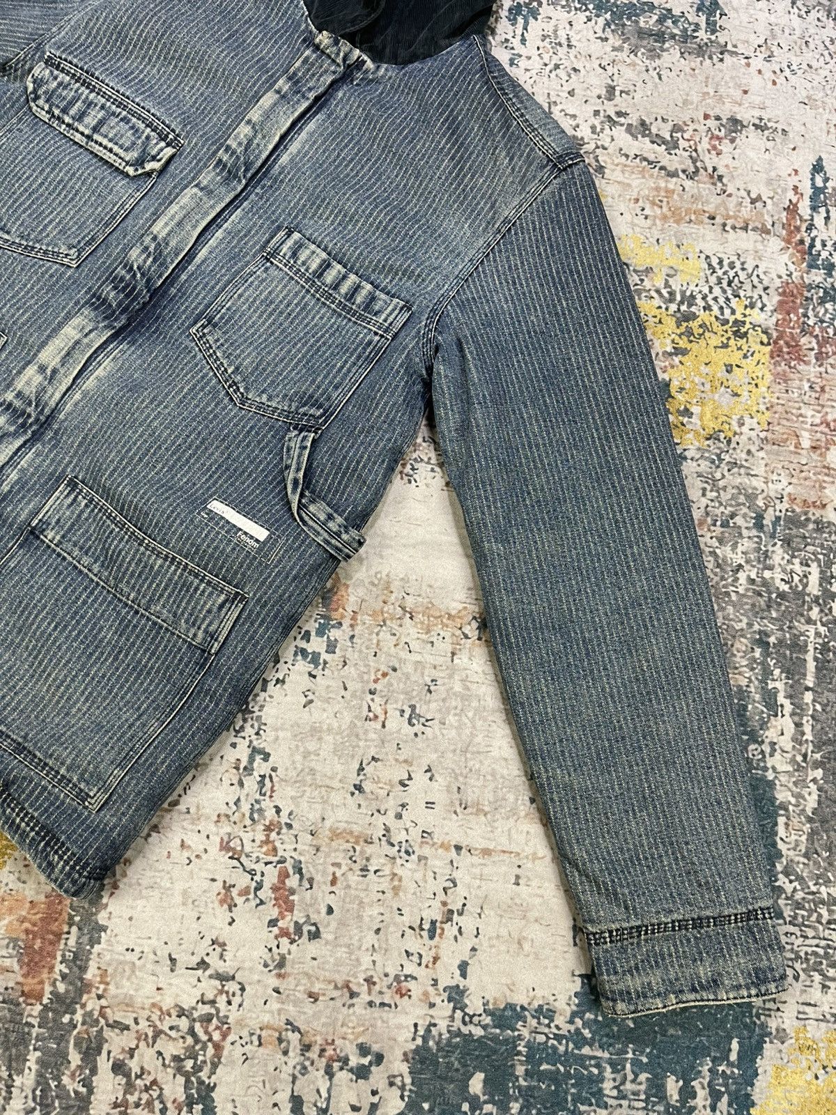 Fragment Design × Levi's Levi’s Fenom x Fragment Design Pinstriped Denim Jacket Size US M / EU 48-50 / 2 - 7 Thumbnail