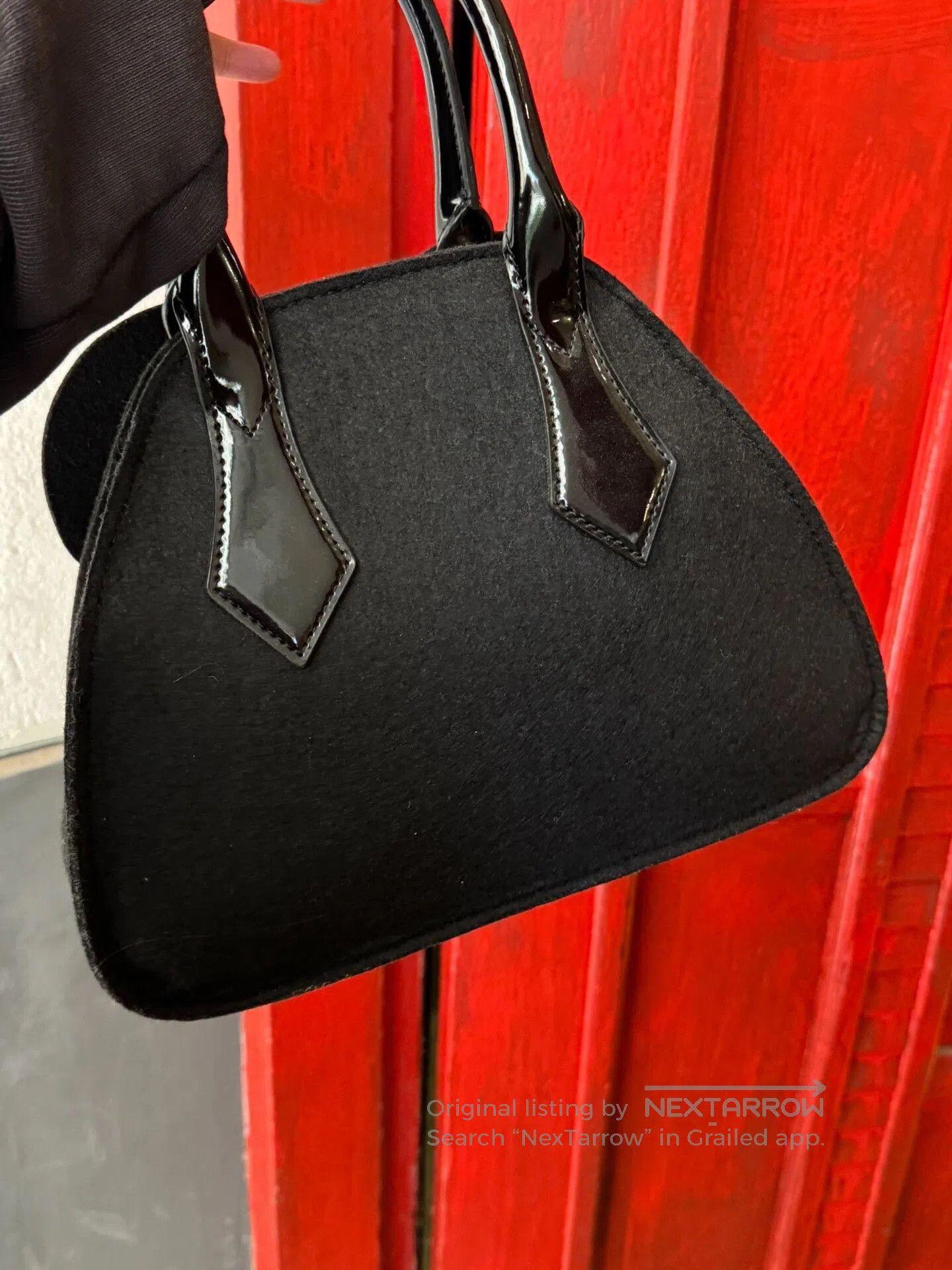Vivienne Westwood vivienne westwood black heart handbag. Size ONE SIZE - 3 Thumbnail