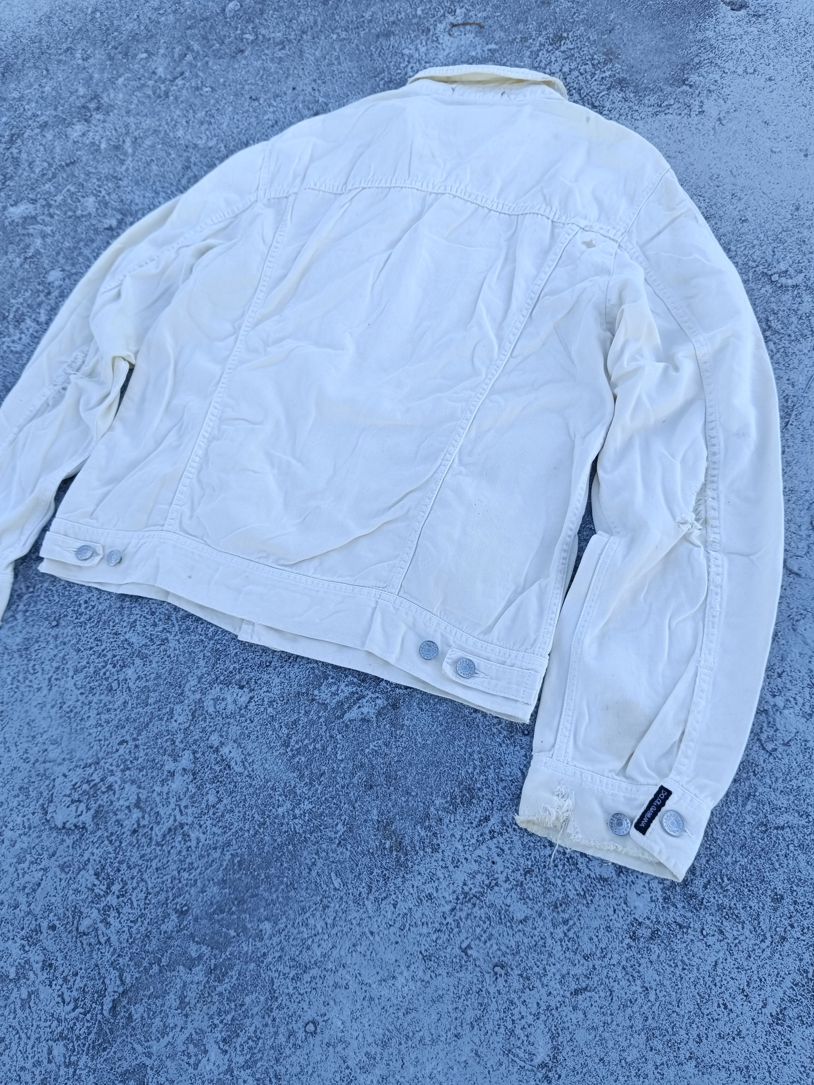 Dolce & Gabbana DOLCE & GABBANA distressed denim jacket Size US M / EU 48-50 / 2 - 6 Thumbnail