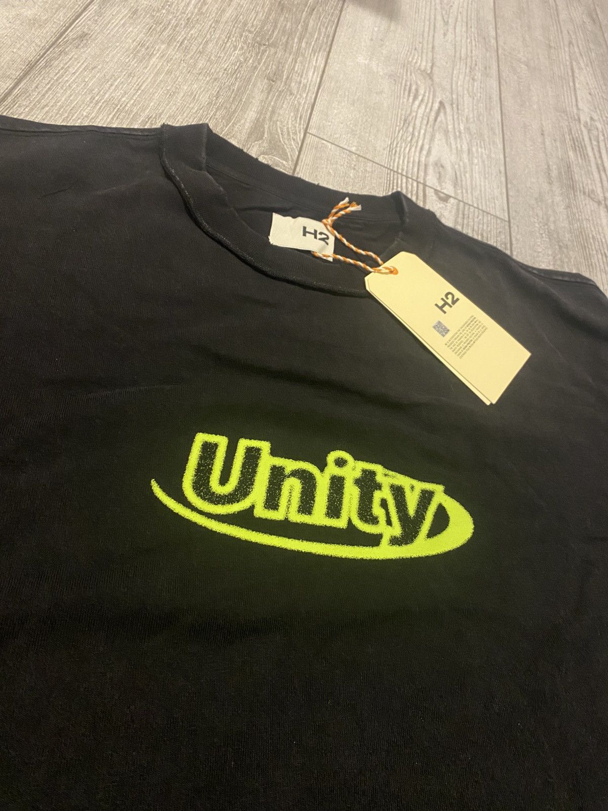 H&M × Heron Preston H&M Heron Preston H2 Unity Double-layered T-shirt Size US M / EU 48-50 / 2 - 3 Thumbnail