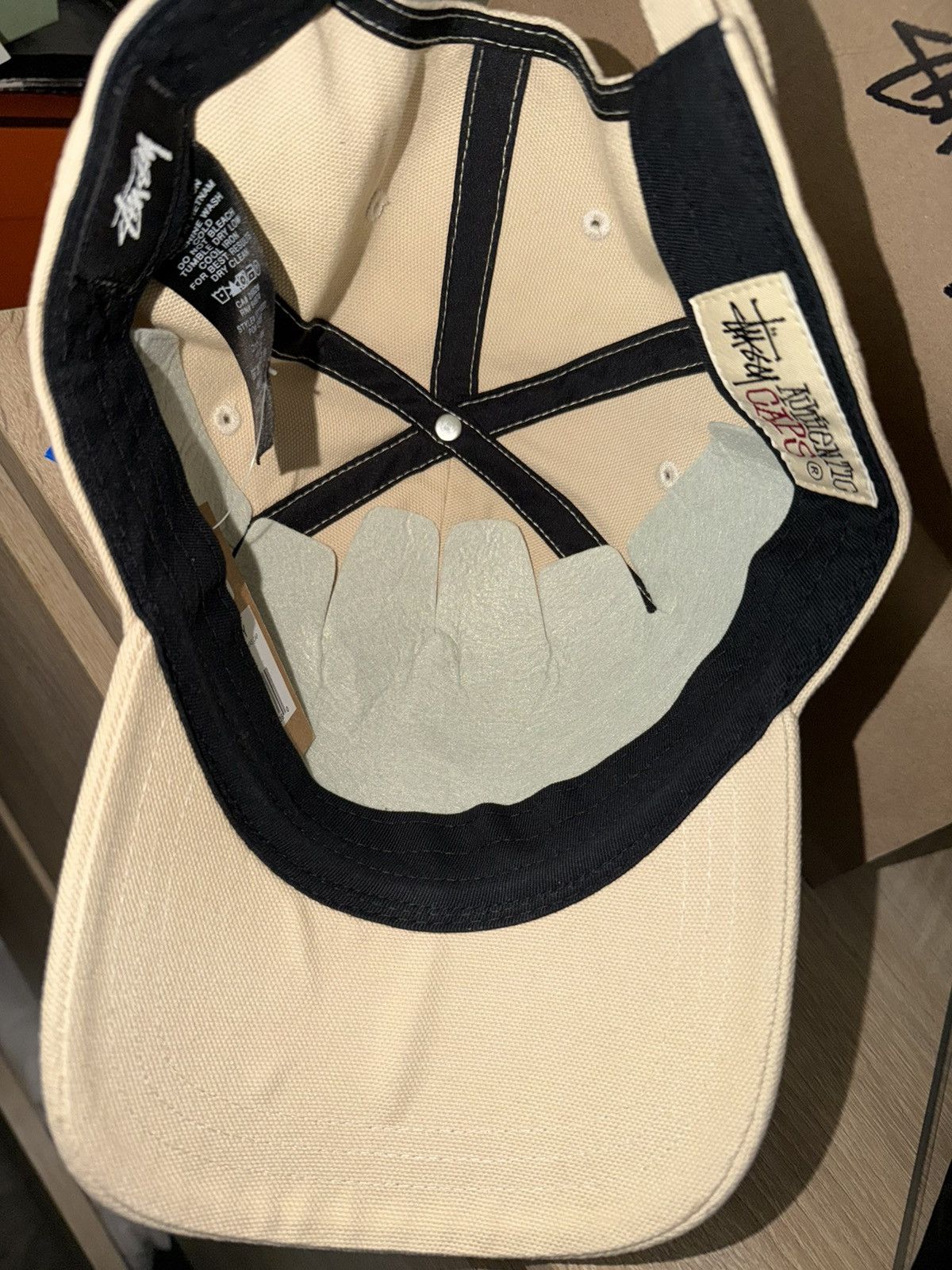 Stussy STÜSSY CAP In Tan Size ONE SIZE - 5 Thumbnail