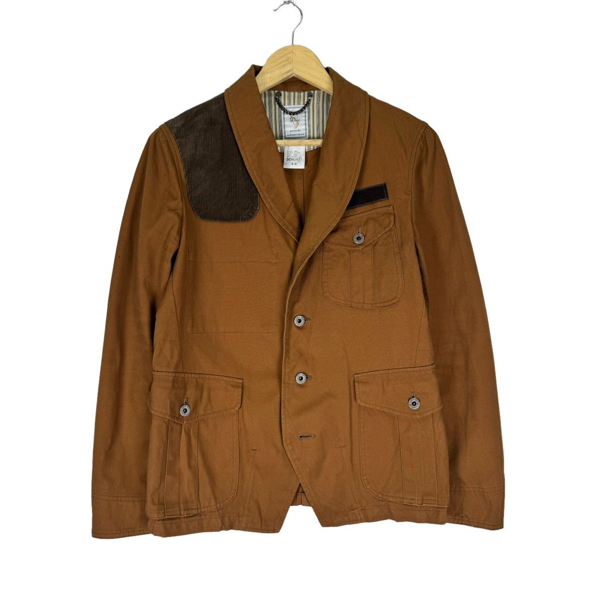 Hunter × Japanese Brand 🌟DICO JAPAN CHORE HUNTING UTILITY POCKET JACKET Size US S / EU 44-46 / 1 - 2 Thumbnail