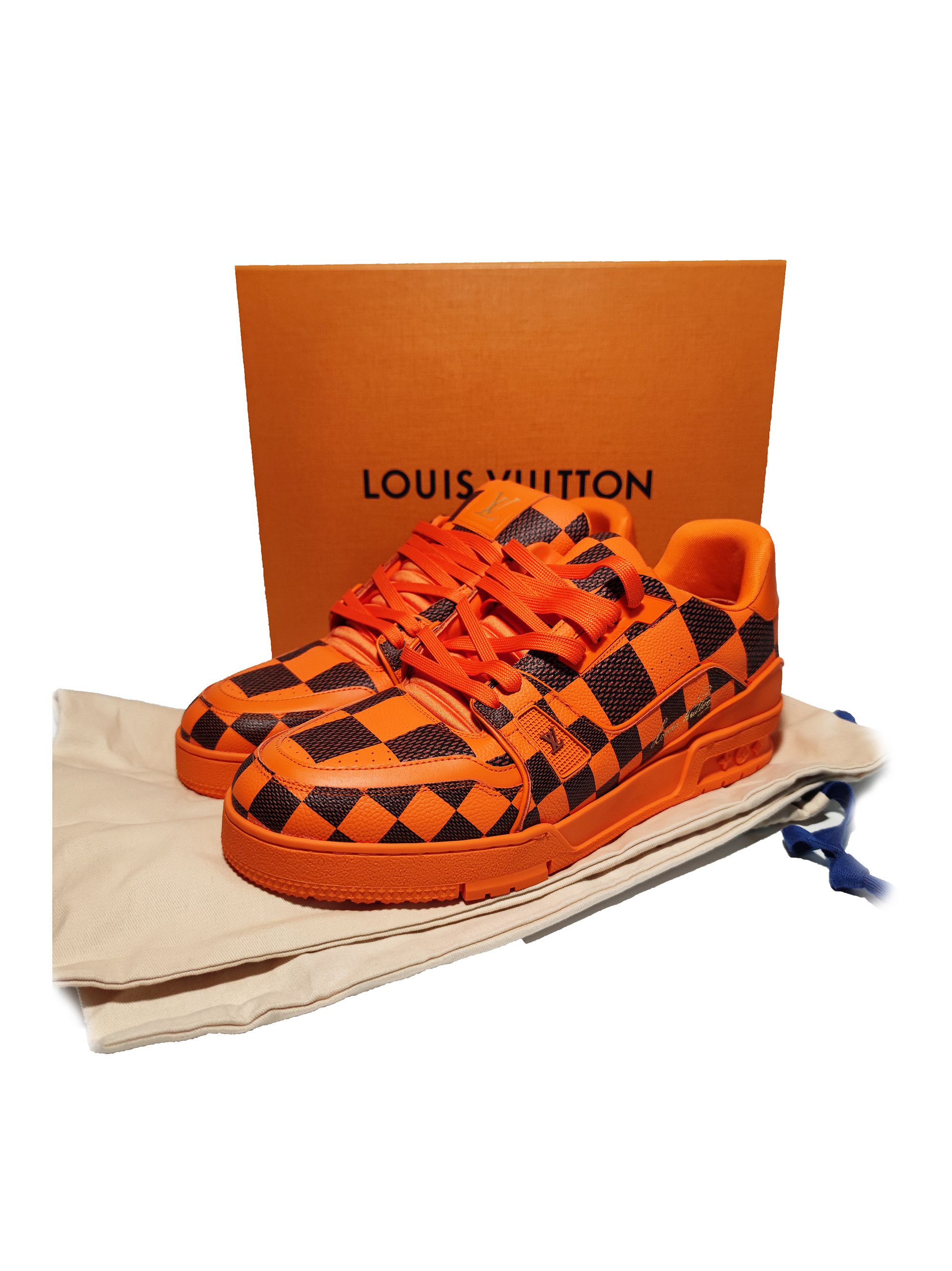 Louis Vuitton × Pharrell Louis Vuitton LV Trainer Damier Size US 10 / EU 43 - 1 Thumbnail