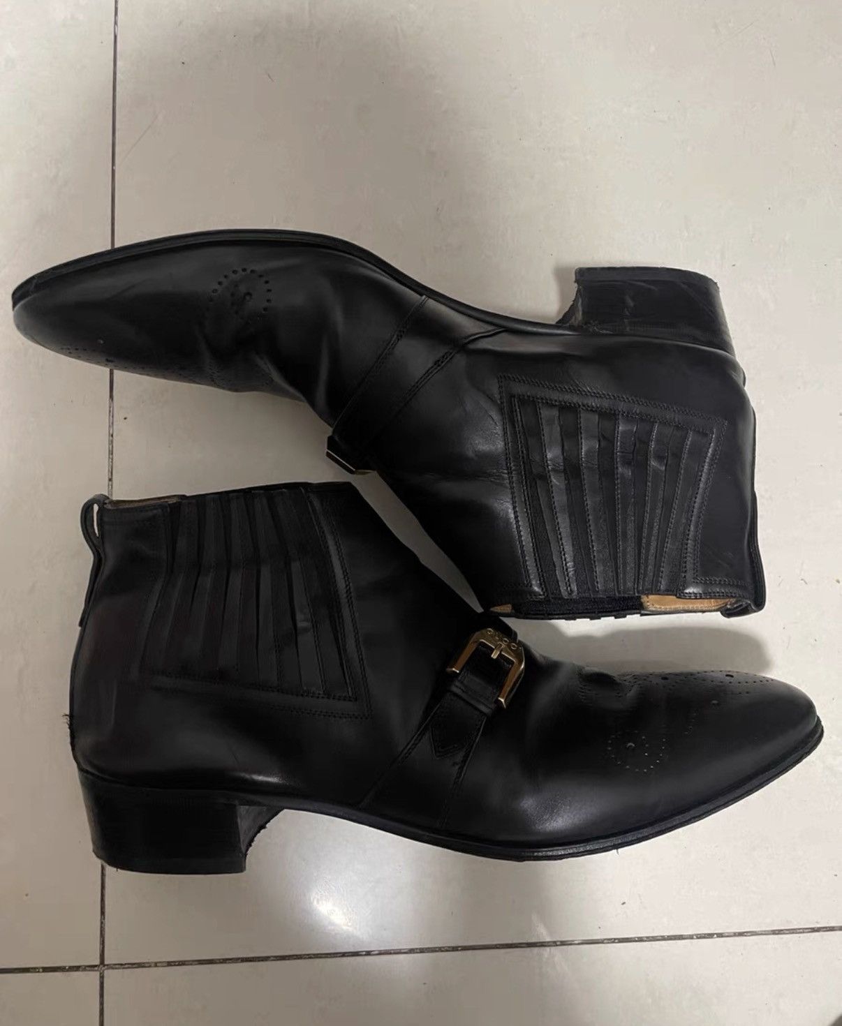 Gucci GUCCI Chelsea Ankle Boots Size US 9.5 / EU 42-43 - 2 Thumbnail
