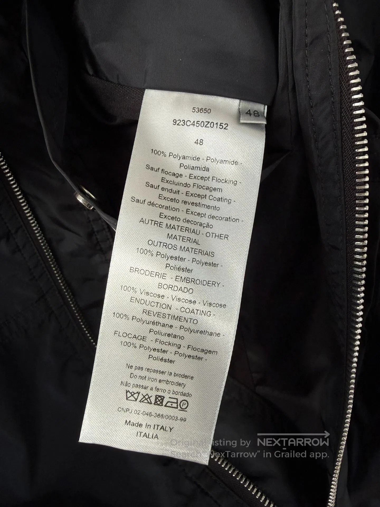 Dior Dior Kaws Embroidered Bee Logo Jacket. Size US L / EU 52-54 / 3 - 4 Thumbnail