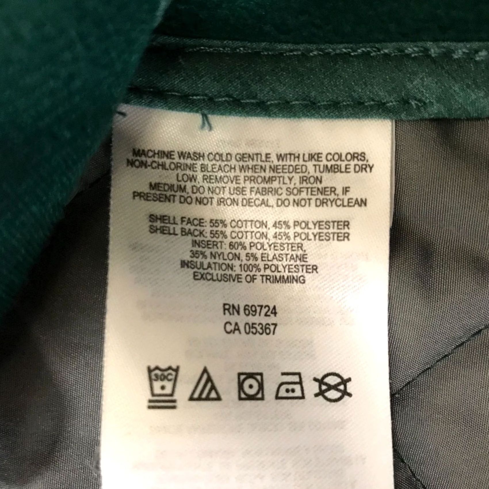 Vintage COLUMBIA Womens XS Green Quilted Button Up Hoodie Vest Size XS / US 0-2 / IT 36-38 - 6 Thumbnail