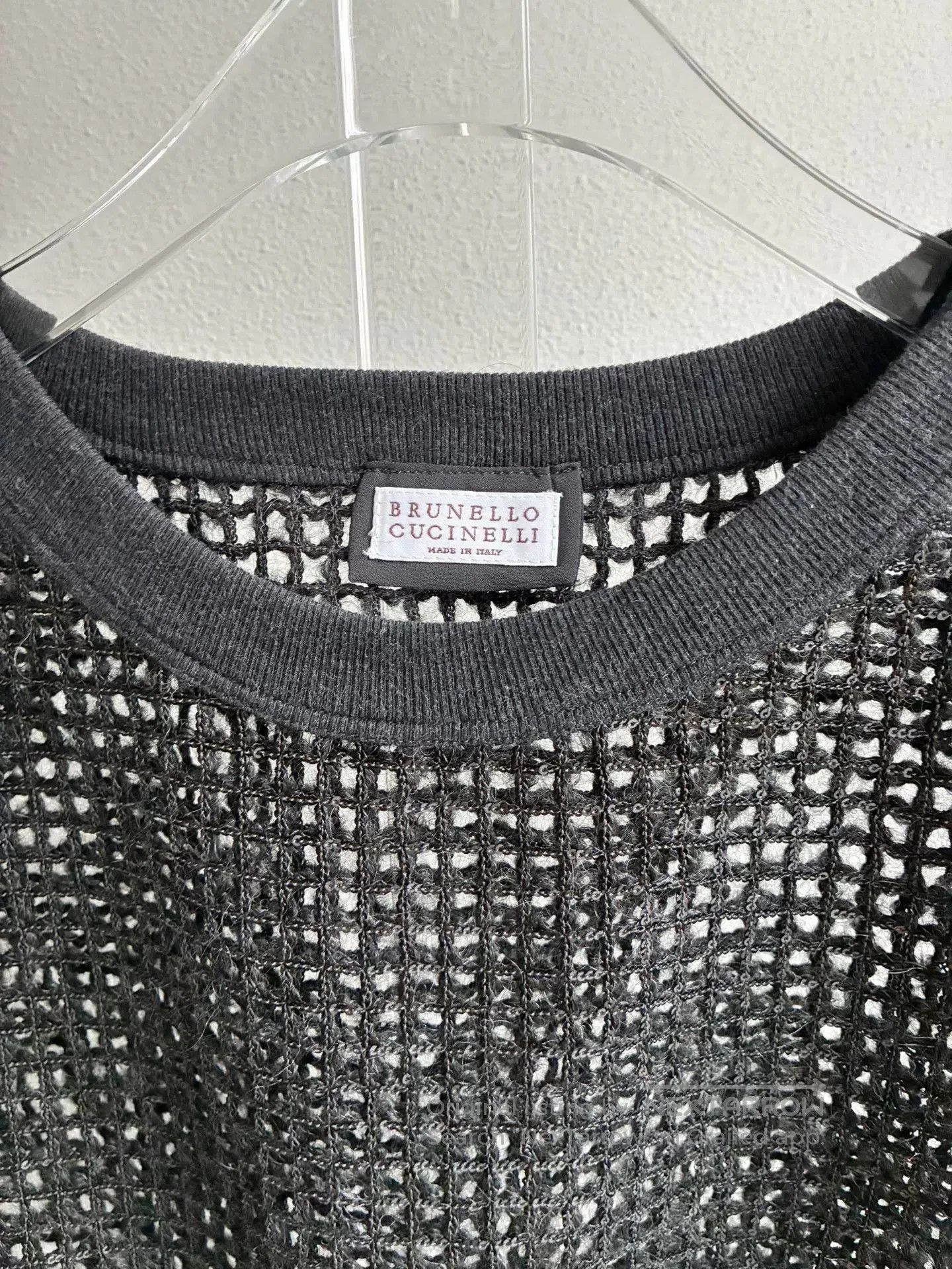 Brunello Cucinelli Brunello Cucinelli Black Hollow Knit Vest. Size S / US 4 / IT 40 - 4 Thumbnail