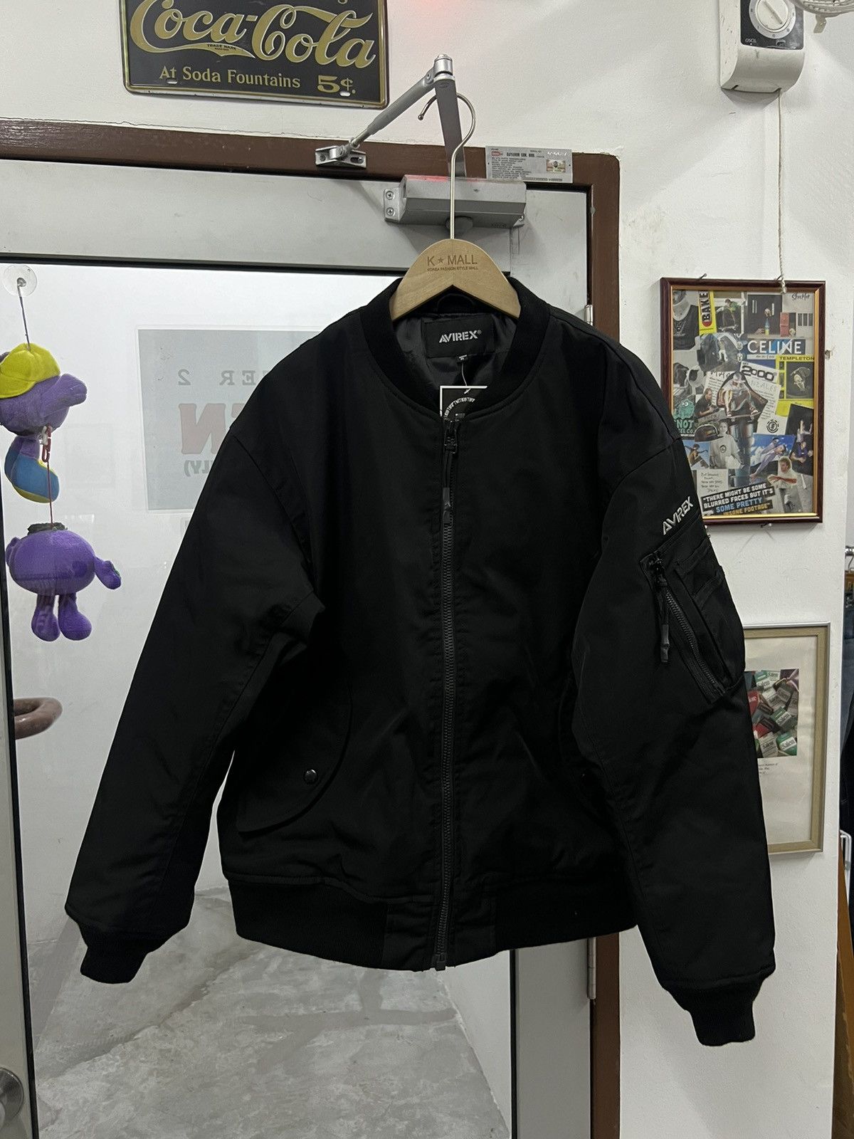 Avirex Avirex MA-1 Flight Jacket Black Size US XL / EU 56 / 4 - 6 Thumbnail