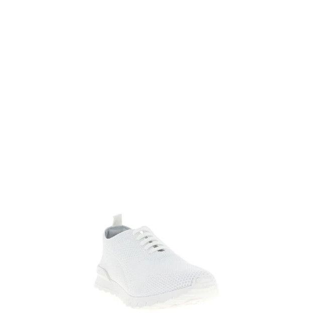 Kiton KITON Fits White Sneakers New & Authentic (Men's size:8;) Size US 8 / EU 41 - 2 Thumbnail