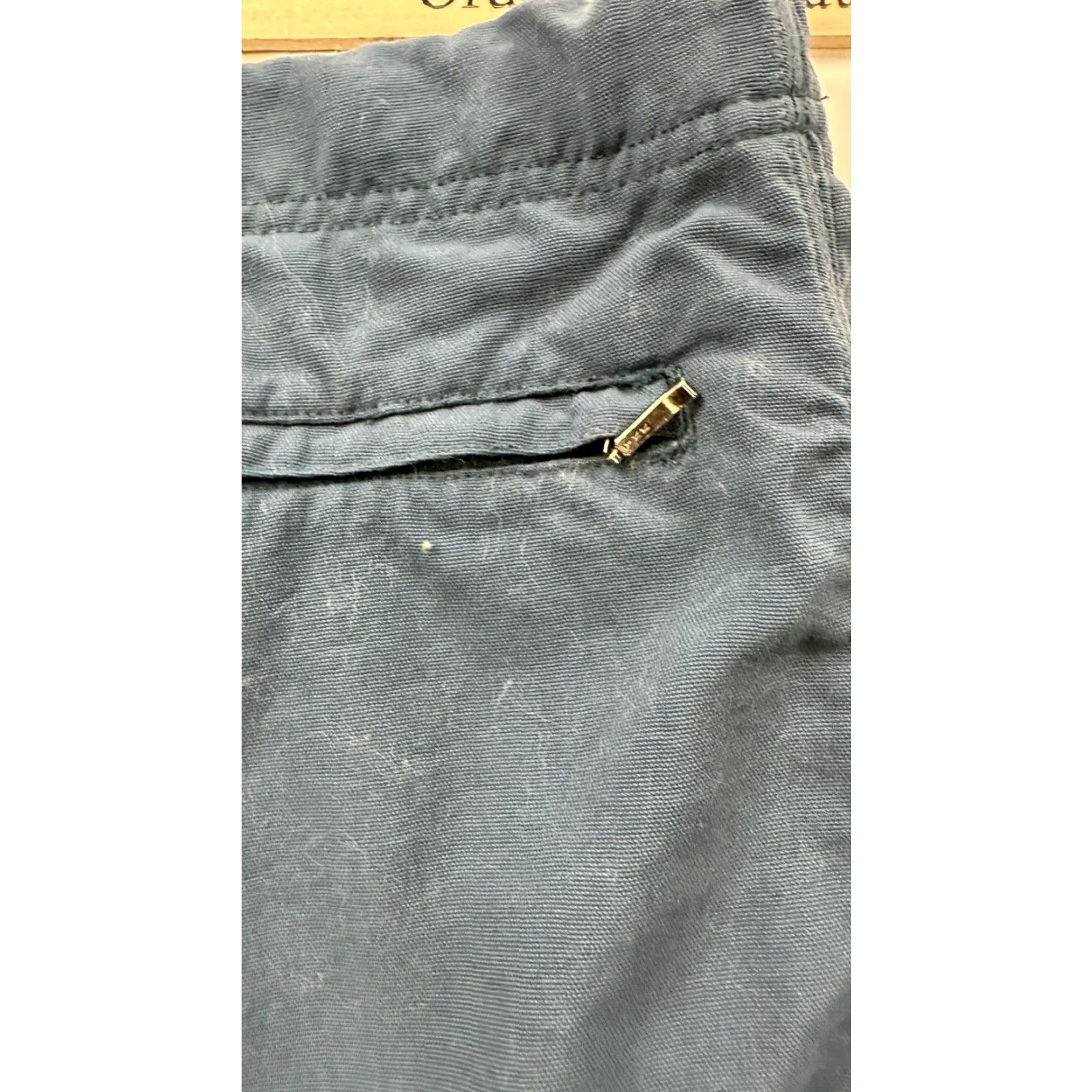Helly Hansen VINTAGE Helly Hansen Shorts Bermuda Men S Blue Belted Elastic Worn Out 90s Outdoor Hiking Belted Front Flat Front Solid 34 in Waist Mens Size US 29 - 6 Thumbnail