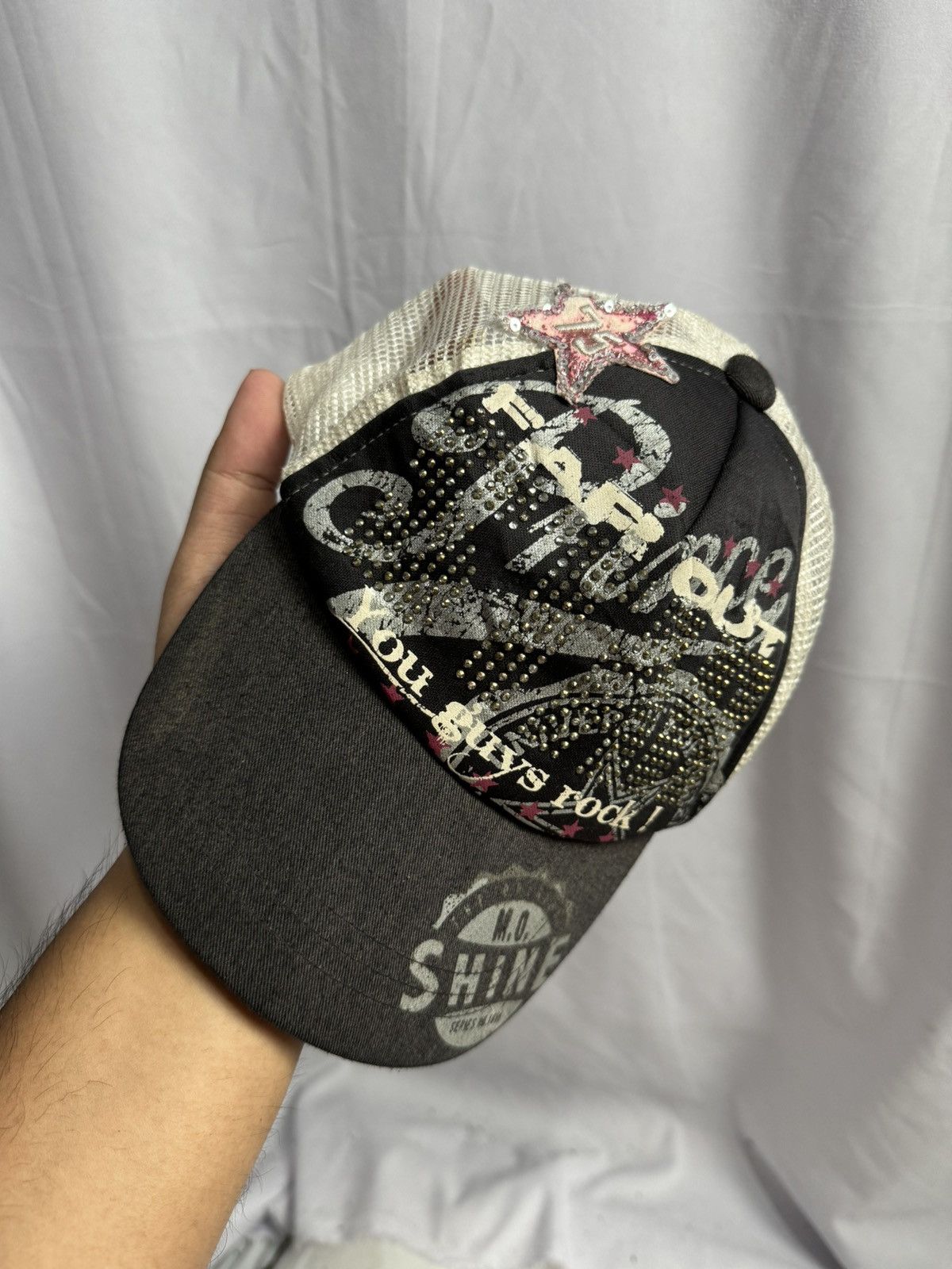 If Six Was Nine × Japanese Brand × PPFM Trucker Hats Far Out You Guys Rock Size ONE SIZE - 3 Thumbnail