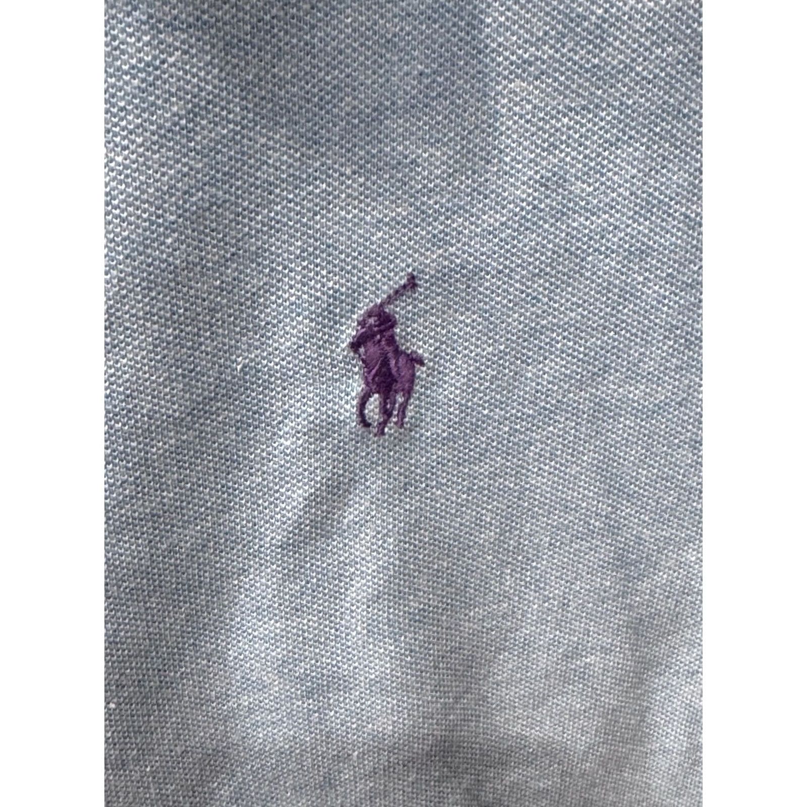 Ralph Lauren Ralph Lauren POLO Shirt Mens L Sky Blue Large Custom Slim POLO SHIRT Multicolor Long Sleeve Polo Shirt Size US L / EU 52-54 / 3 - 4 Thumbnail