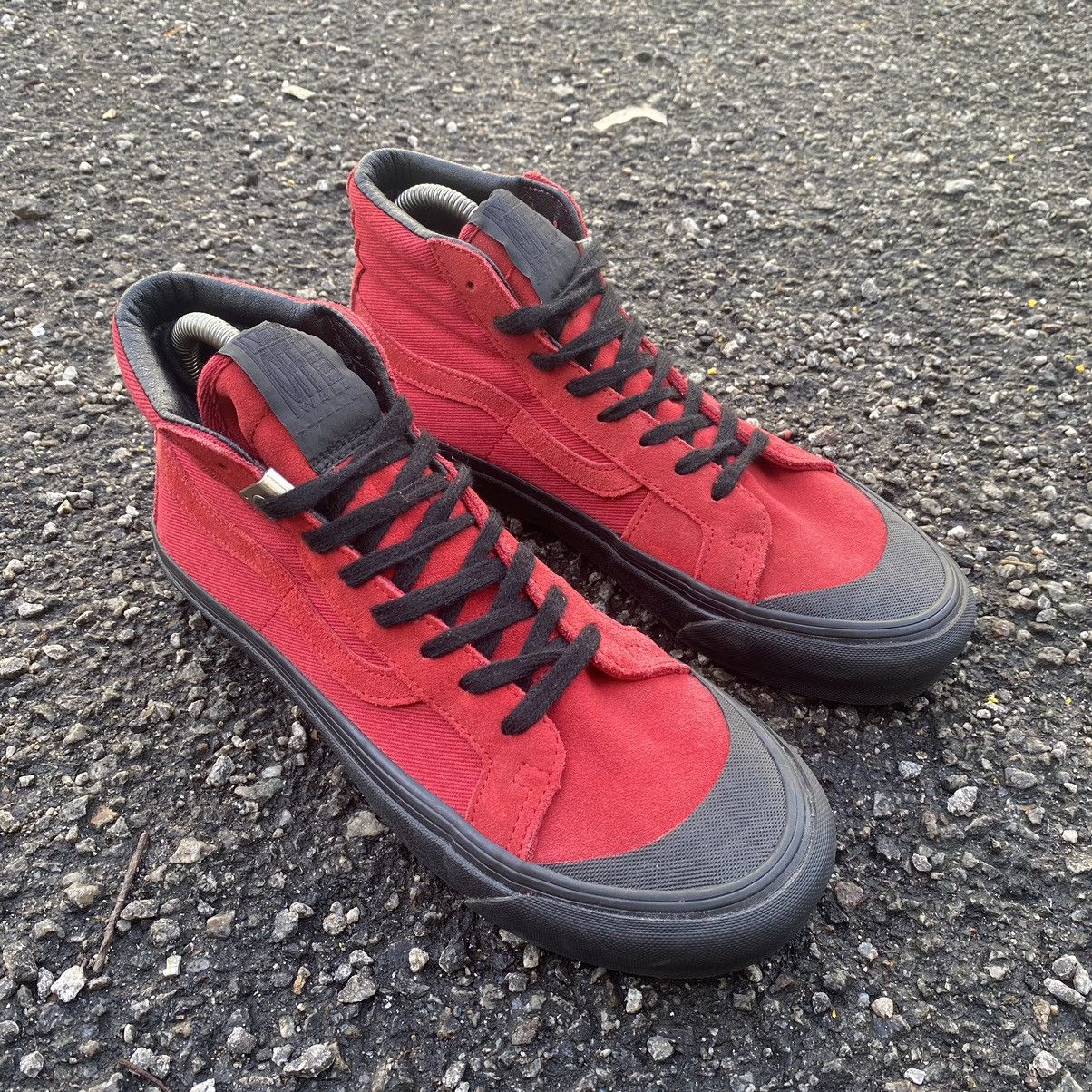 Alyx × Vans Alyx x Vans Sk8-Hi Red Sneakers Size US 8 / EU 41 - 4 Thumbnail