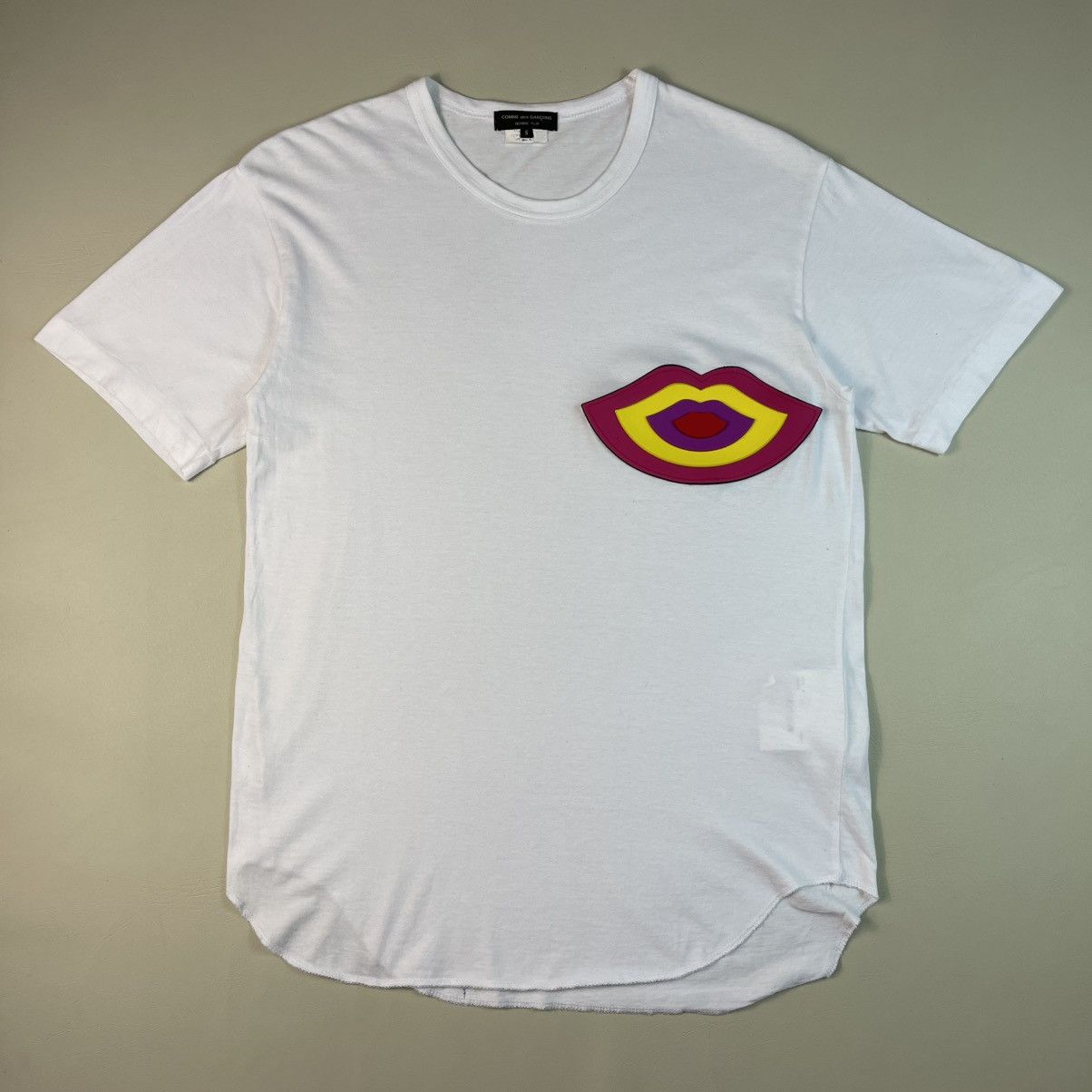 Comme des Garcons Homme Plus Comme des Garcons Homme Plus - Colorful Lips - T-shirt Size US S / EU 44-46 / 1 - 1 Thumbnail