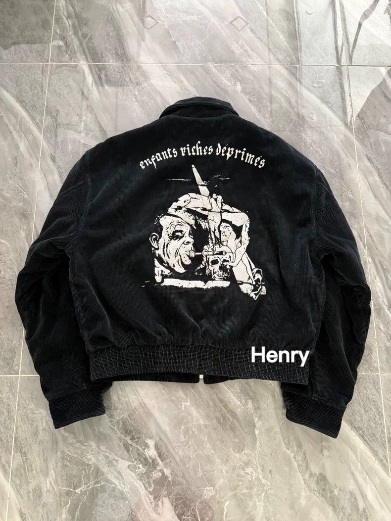 Enfants Riches Deprimes Enfants Riches Deprimes 24 FW Black Corduroy Jacket 2504-Ne Size US XL / EU 56 / 4 - 3 Thumbnail