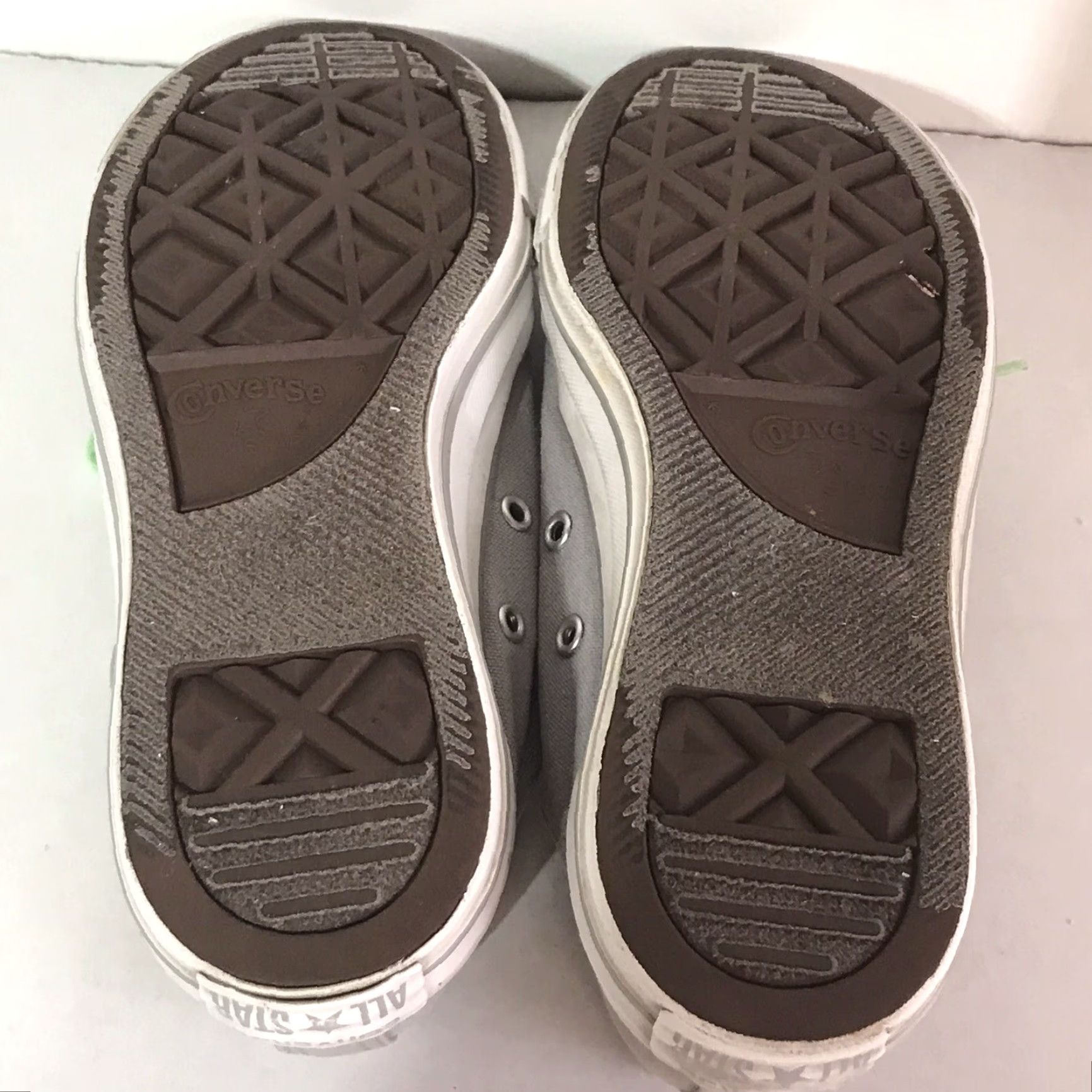Converse VINTAGE Converse All Star Low Top Sneakers Women’s Size 8 Gray Mint String Casual Athletic Size M / US 6-8 / IT 42-44 - 6 Thumbnail