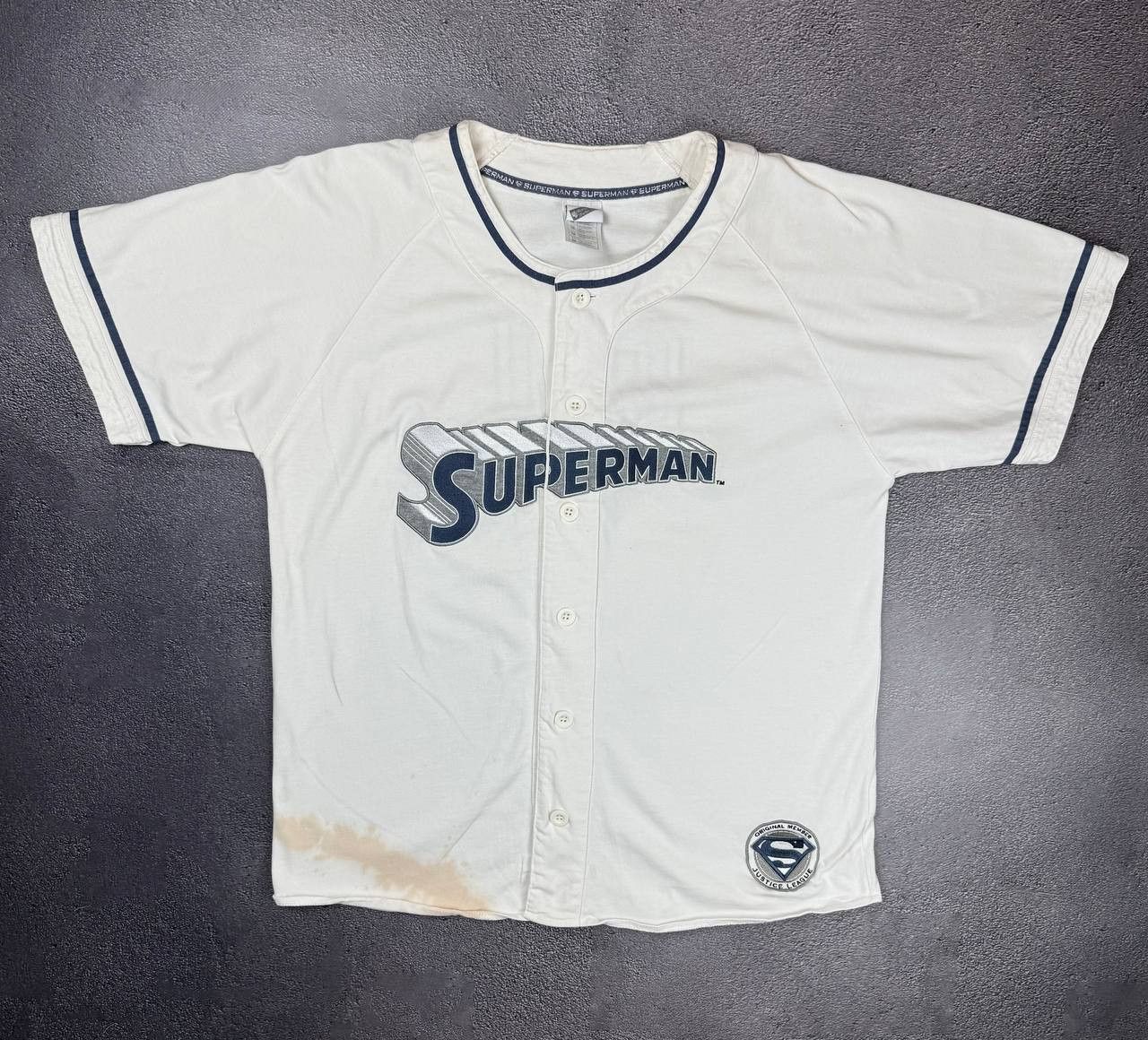 DC Comics Vintage Superman DC comics Baseball Jersey Size M Size US M / EU 48-50 / 2 - 1 Thumbnail
