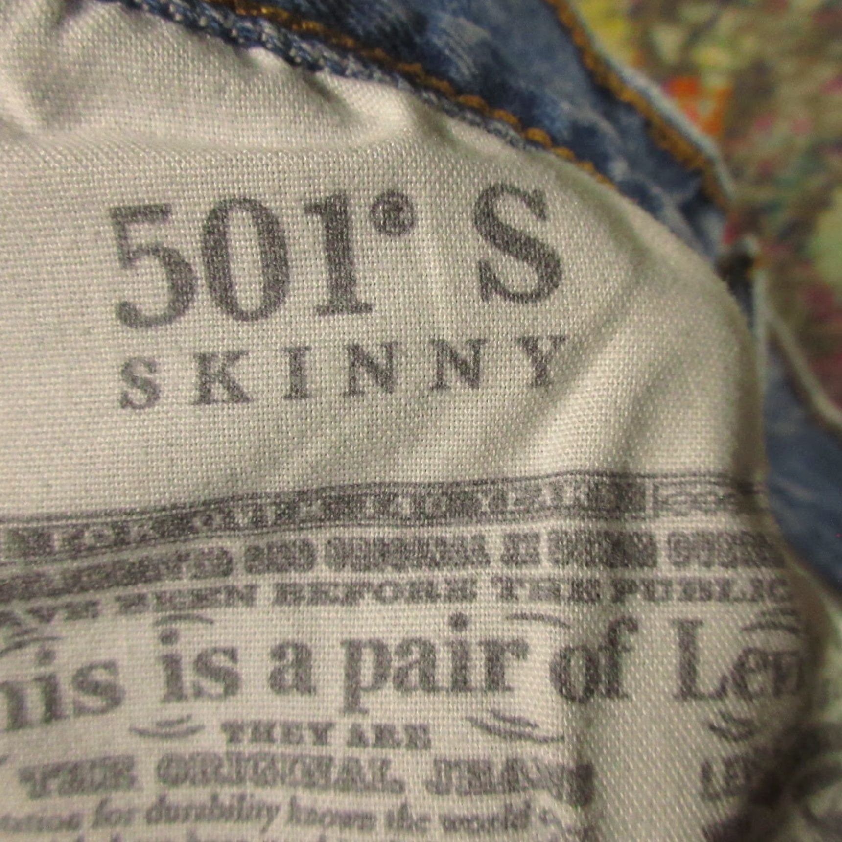 Levi's Levi's 501 Shorts Womens Size 29 Blue Denim Cut-Off Distressed Fringe Casual Size 29" - 4 Thumbnail