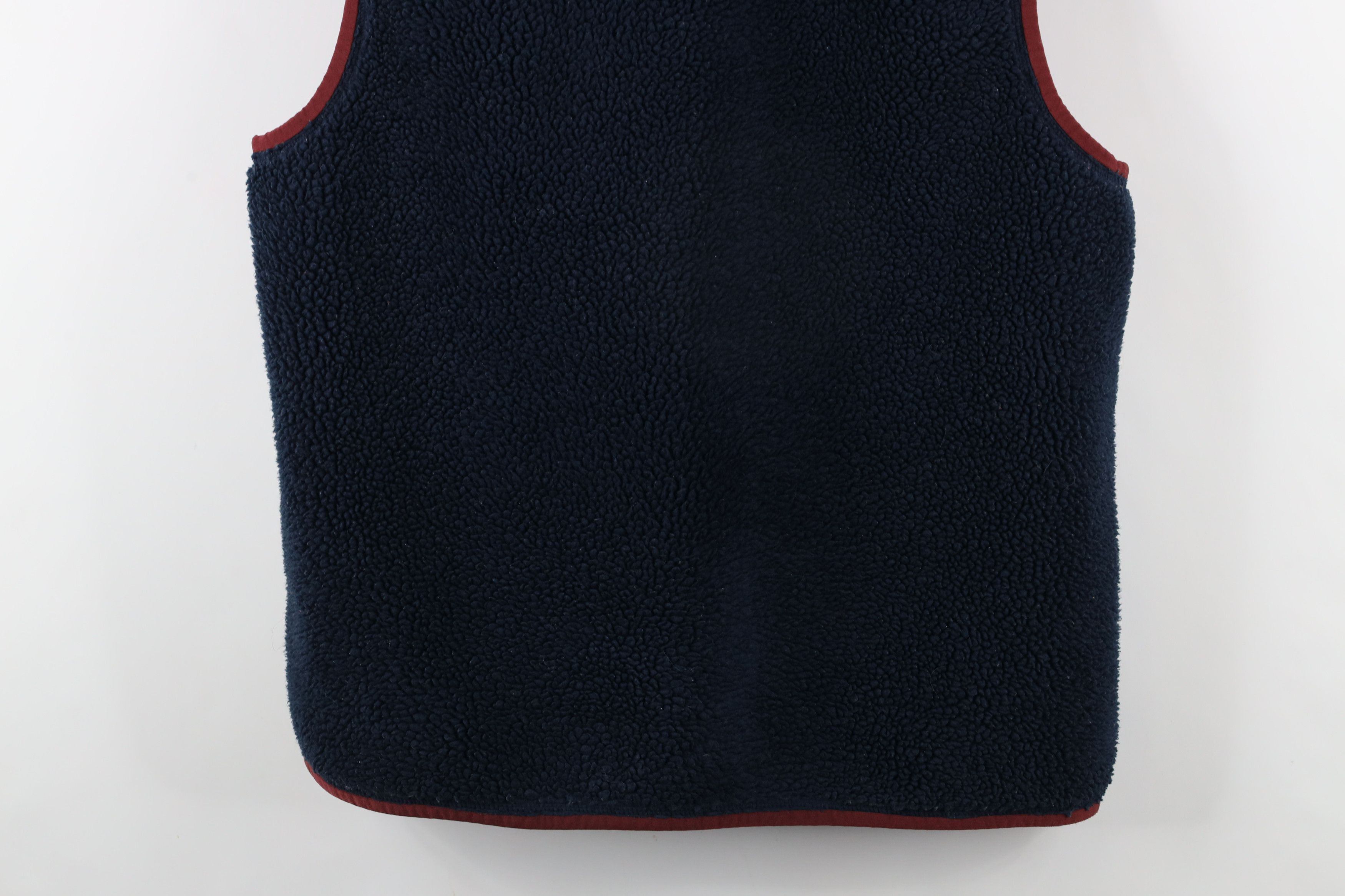 L.L. Bean × Vintage Vintage Ll Bean Spell Out Deep Pile Fleece Vest Jacket Blue Size US XL / EU 56 / 4 - 13 Thumbnail