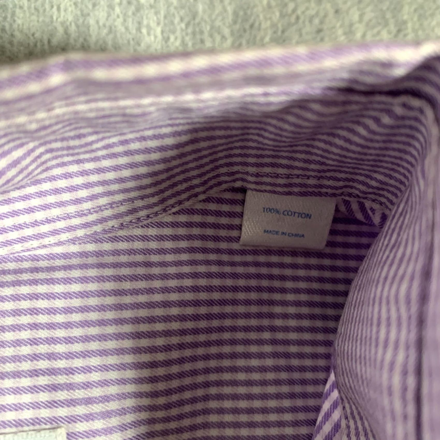 Southern Tide Southern Tide Shirt Mens Medium Purple Check Button Down Long Sleeve Classic Fit Size US M / EU 48-50 / 2 - 6 Thumbnail