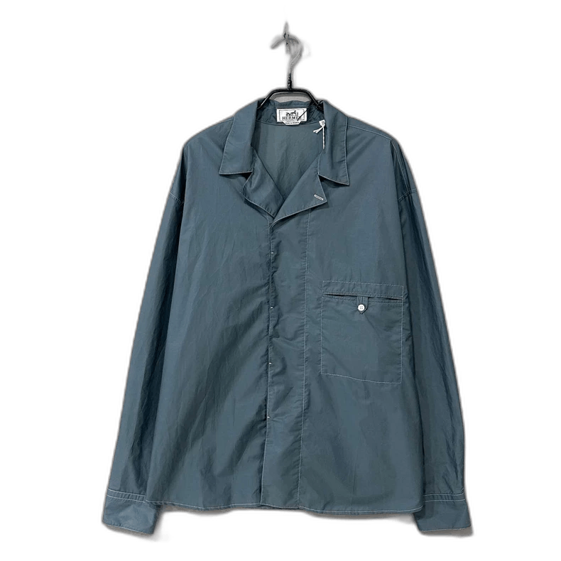 Hermes Peacock Green Shirt by Hermes Size US L / EU 52-54 / 3 - 1 Thumbnail