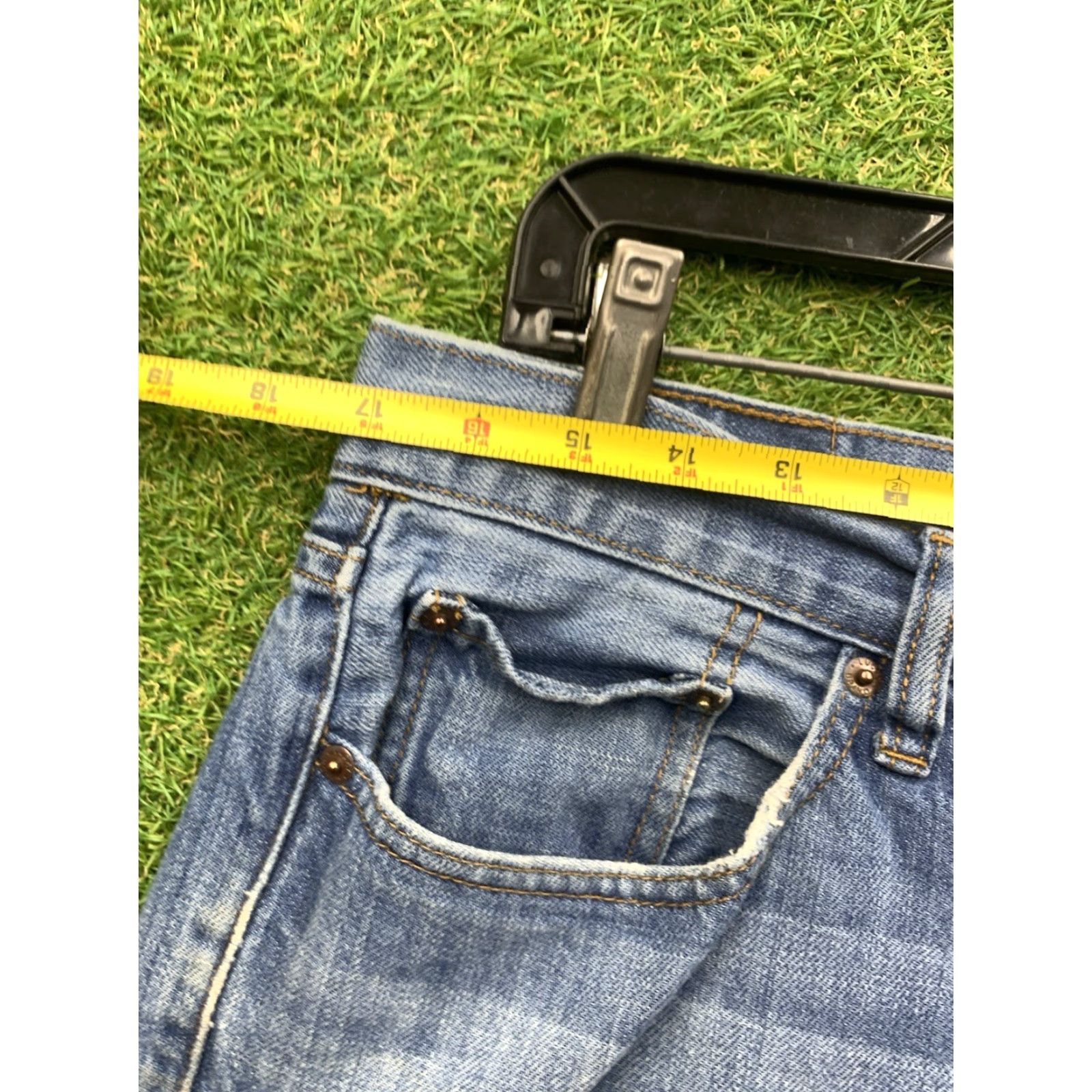 Lucky Brand VINTAGE Lucky Brand Jeans Men 34x28 Jeans Relaxed Straight Denim Blue 181 USA Vintage Mens Size US 34 / EU 50 - 6 Thumbnail