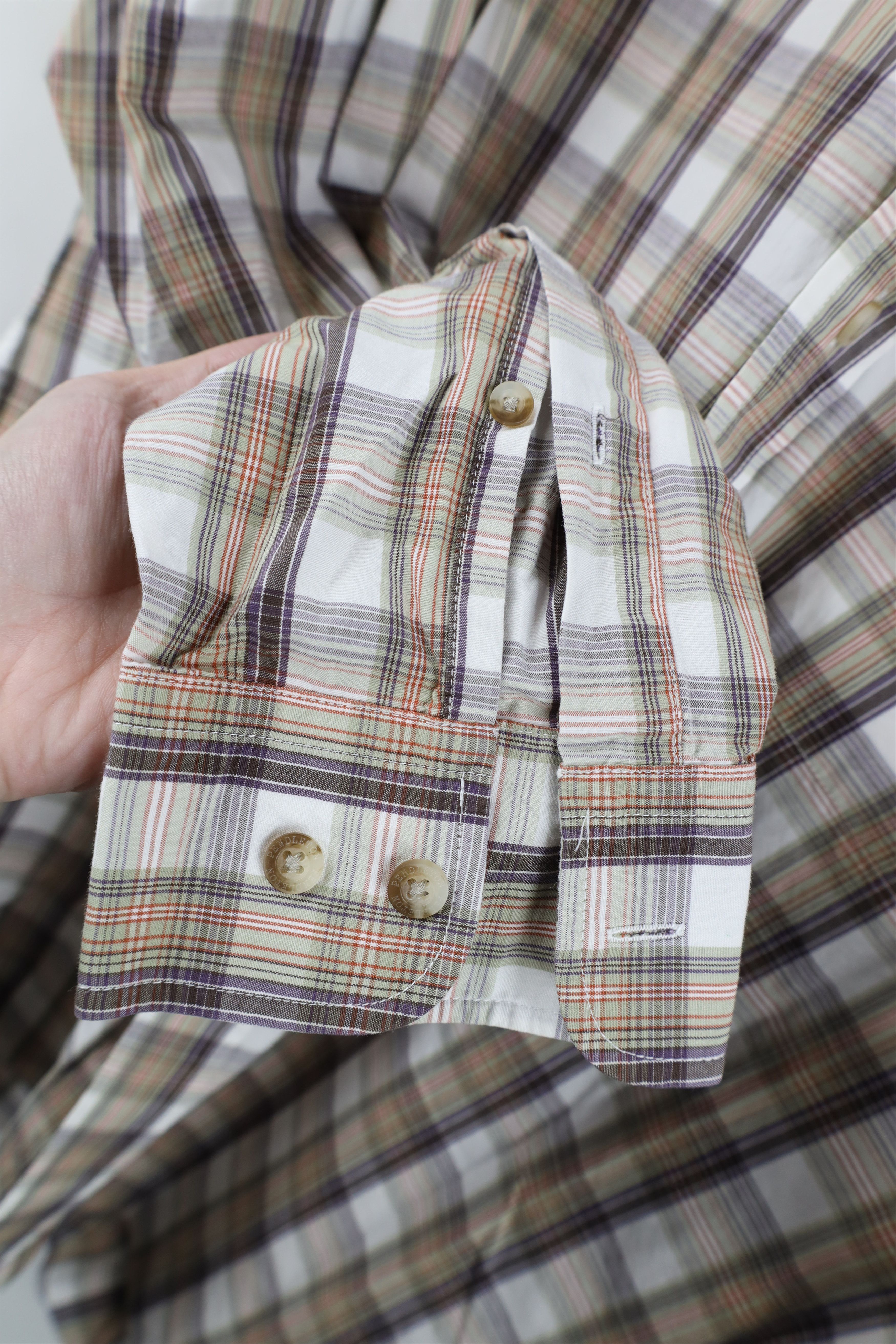 Pendleton Vintage Pendleton Collared Button Down Shirt Plaid Cotton Size US M / EU 48-50 / 2 - 7 Thumbnail