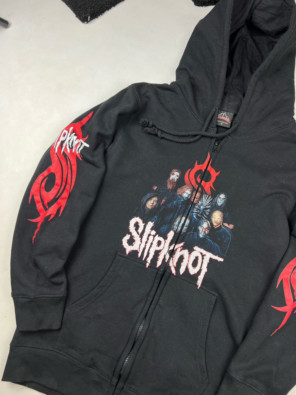 Band Tees Vintage Slipknot All Hope Is Gone Zip Up Hoodie Size US M / EU 48-50 / 2 - 4 Thumbnail