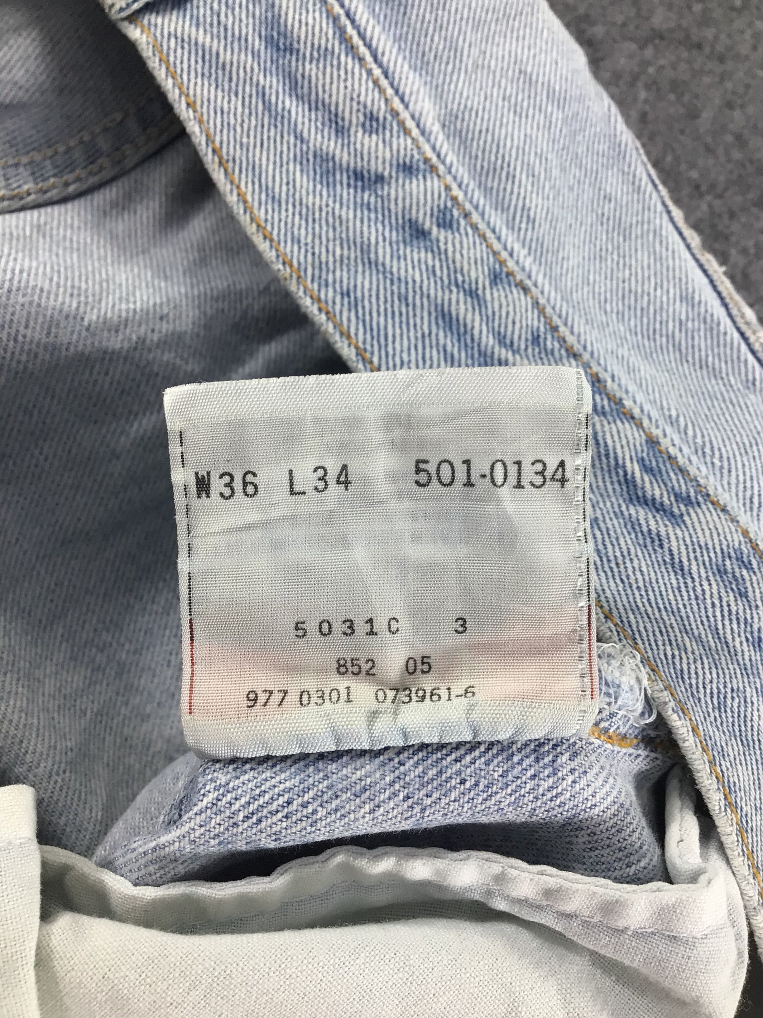 Levi's × Vintage Vintage Levis 501 Jeans-JM054 Size US 36 / EU 52 - 16 Thumbnail