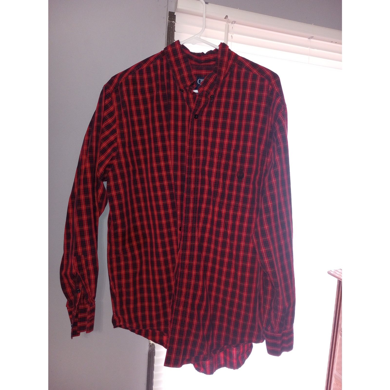 Chaps Men's Chaps Dress Shirt Plaid Large Size US L / EU 52-54 / 3 - 1 Preview