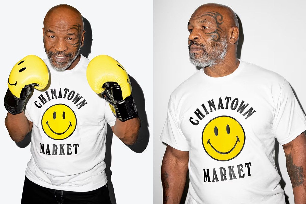 Market × Vintage Chinatown Market x Mike Tyson Photo Tee, Large Size US L / EU 52-54 / 3 - 4 Thumbnail