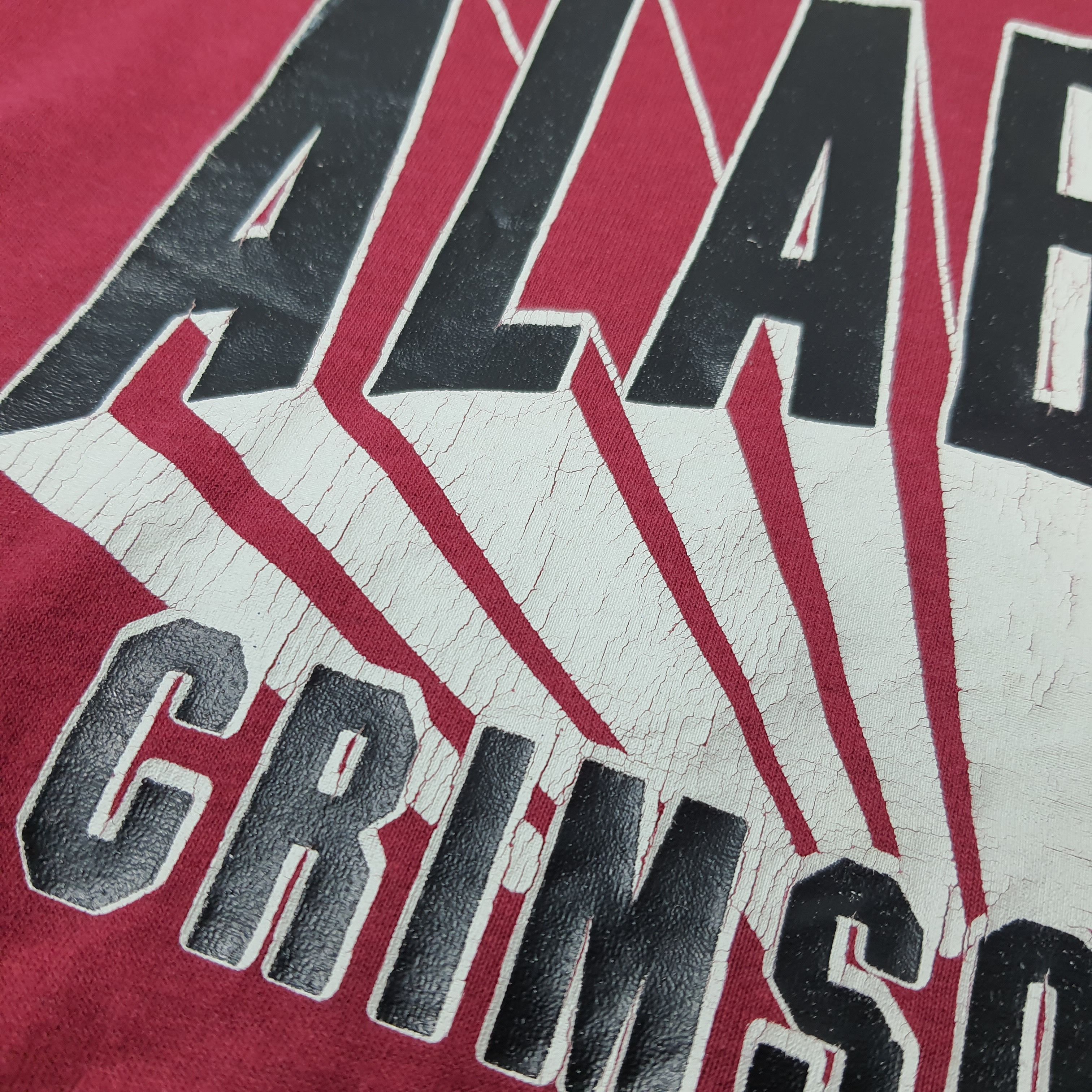 Vintage Vintage 90s Alabama Crimson Tide T-Shirt C285N45 Size US L / EU 52-54 / 3 - 10 Thumbnail