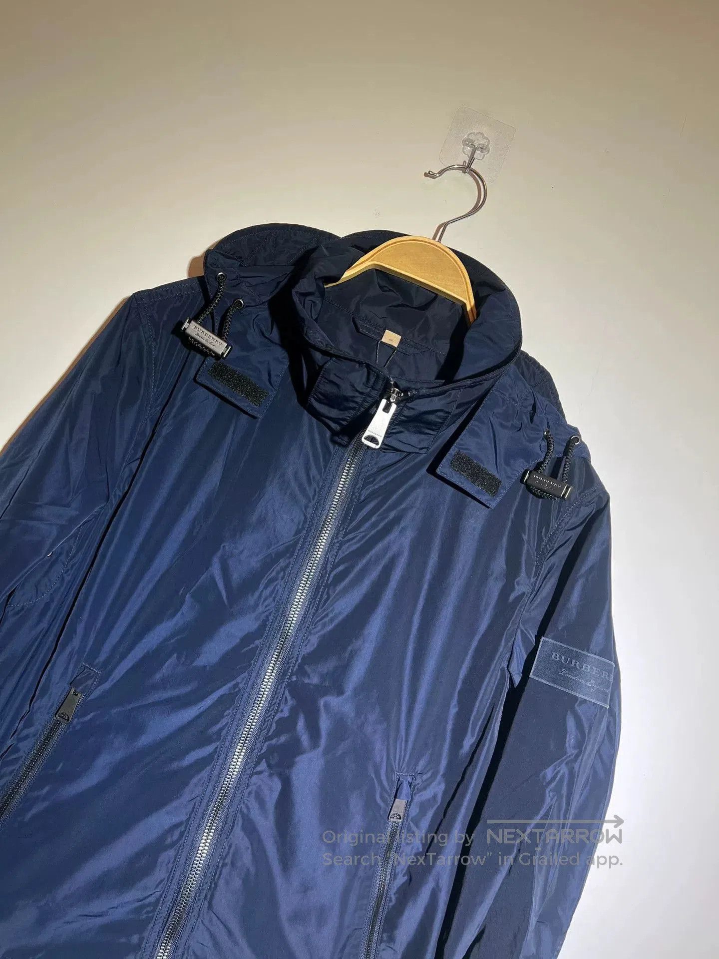 Burberry Burberry Men's Stylish Navy Coat. Size US S / EU 44-46 / 1 - 4 Thumbnail