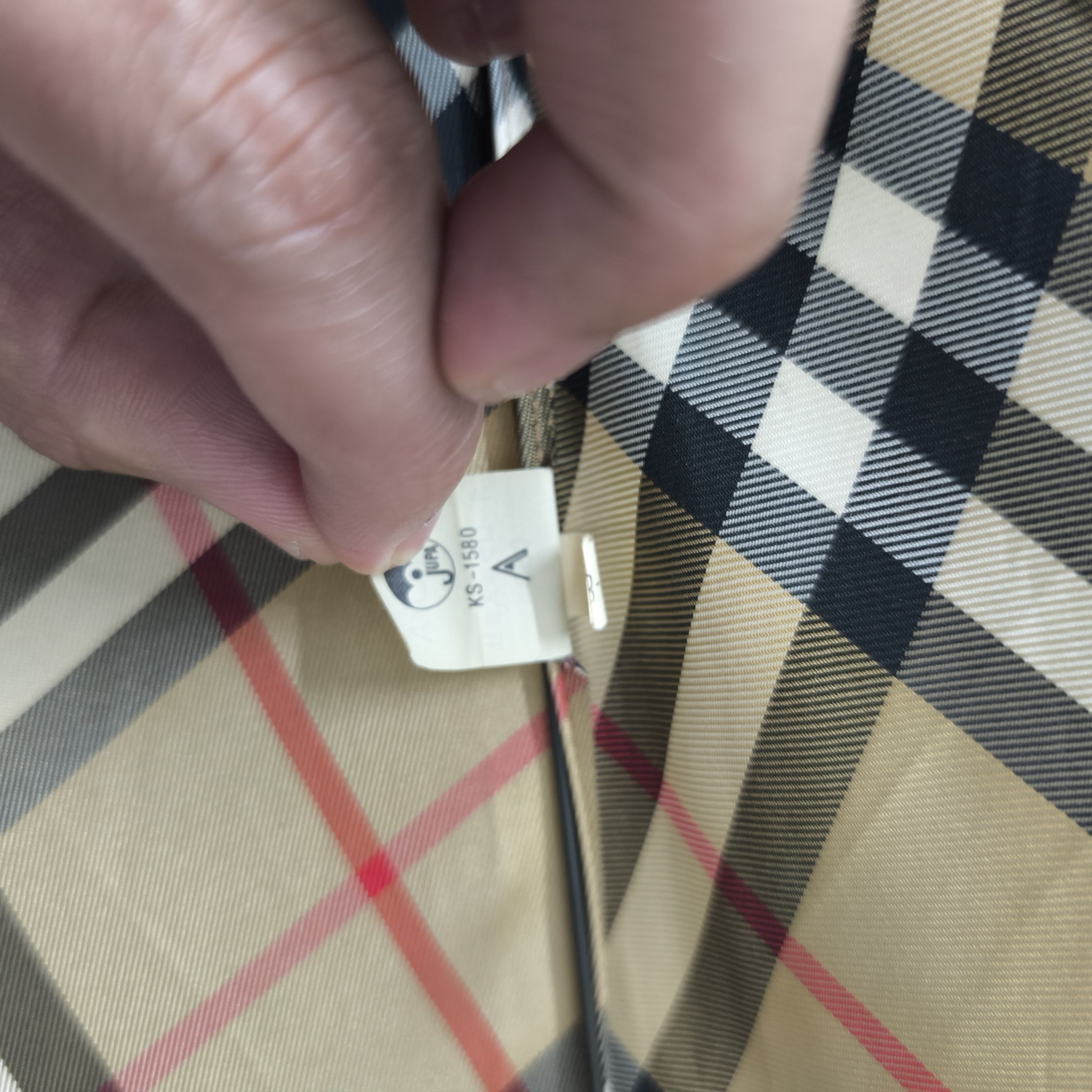 Burberry × Vintage Vintage Burberrys Check Folding Umbrella – Made in Japan Size ONE SIZE - 6 Thumbnail