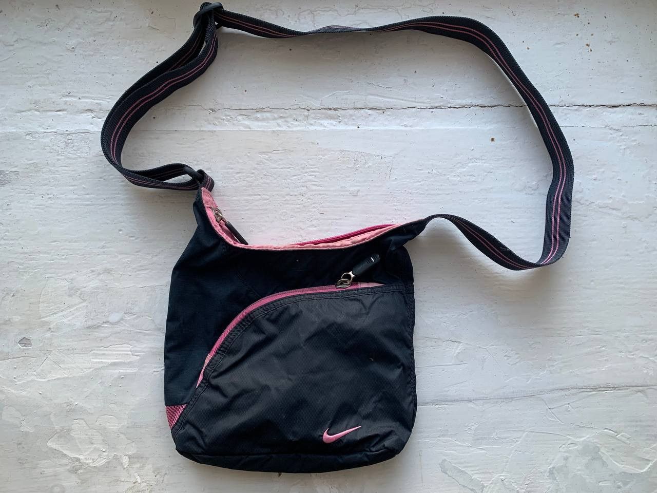 VINTAGE NIKE BIG BAG SWOOSH DRILL VERY RARE Y2K RETRO 90s