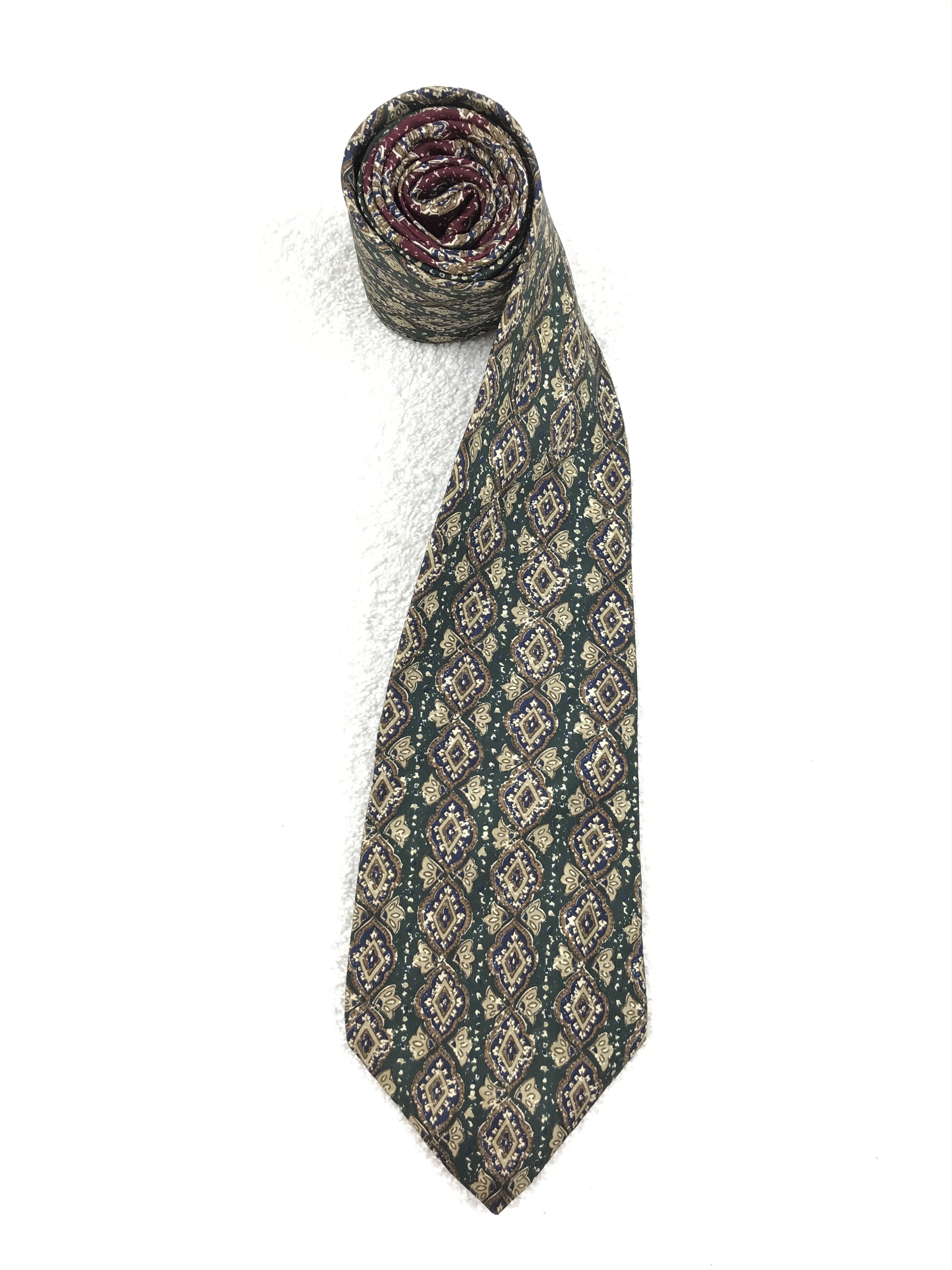Issey Miyake × Tommy Hilfiger × Vintage Vintage Tommy Hilfiger Silk Necktie Size ONE SIZE - 2 Thumbnail
