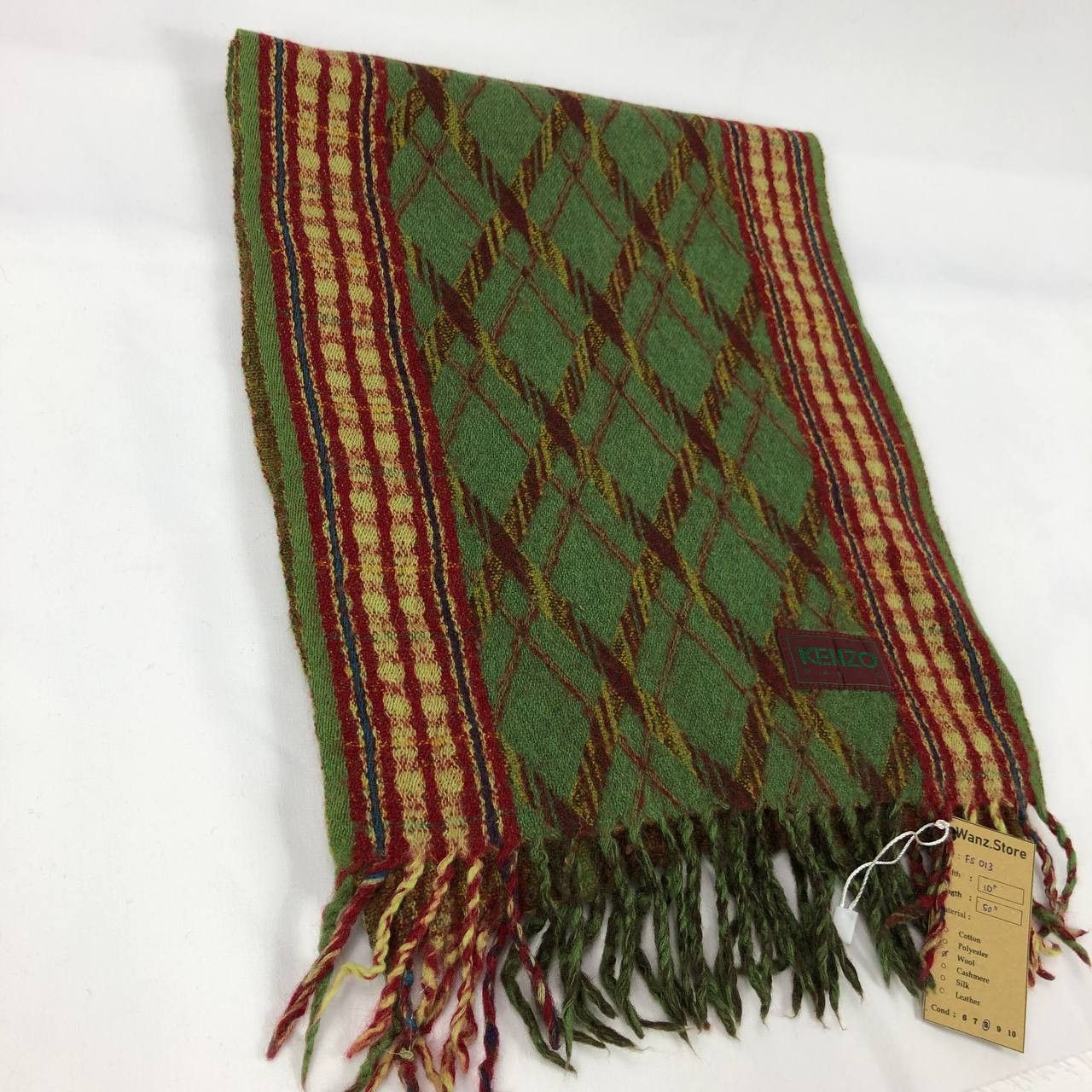 Kenzo Kenzo Scarf / Muffler / Neckwear FS013 Size ONE SIZE - 4 Thumbnail