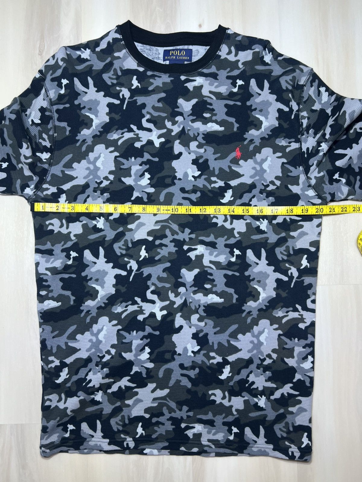 Polo Ralph Lauren Polo Ralph Lauren Mens Thermal Sz XL Camouflage Waffle Knit Size US XL / EU 56 / 4 - 6 Thumbnail