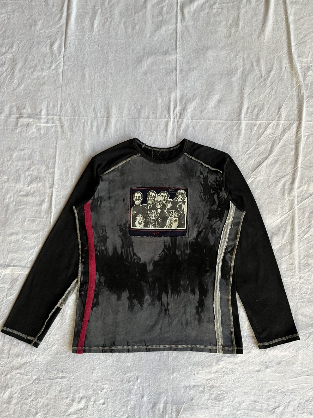 Hysteric Glamour Reworked Cyberpunk Longsleeve Horror Graphic TNT Y2K Size US M / EU 48-50 / 2 - 1 Thumbnail