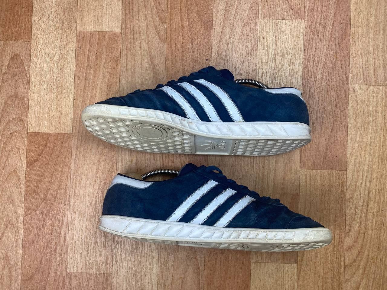 Adidas × Vintage Adidas Hamburg Dark Blue White S74838 SIZE US 11,5 Size US 11.5 / EU 44-45 - 3 Thumbnail
