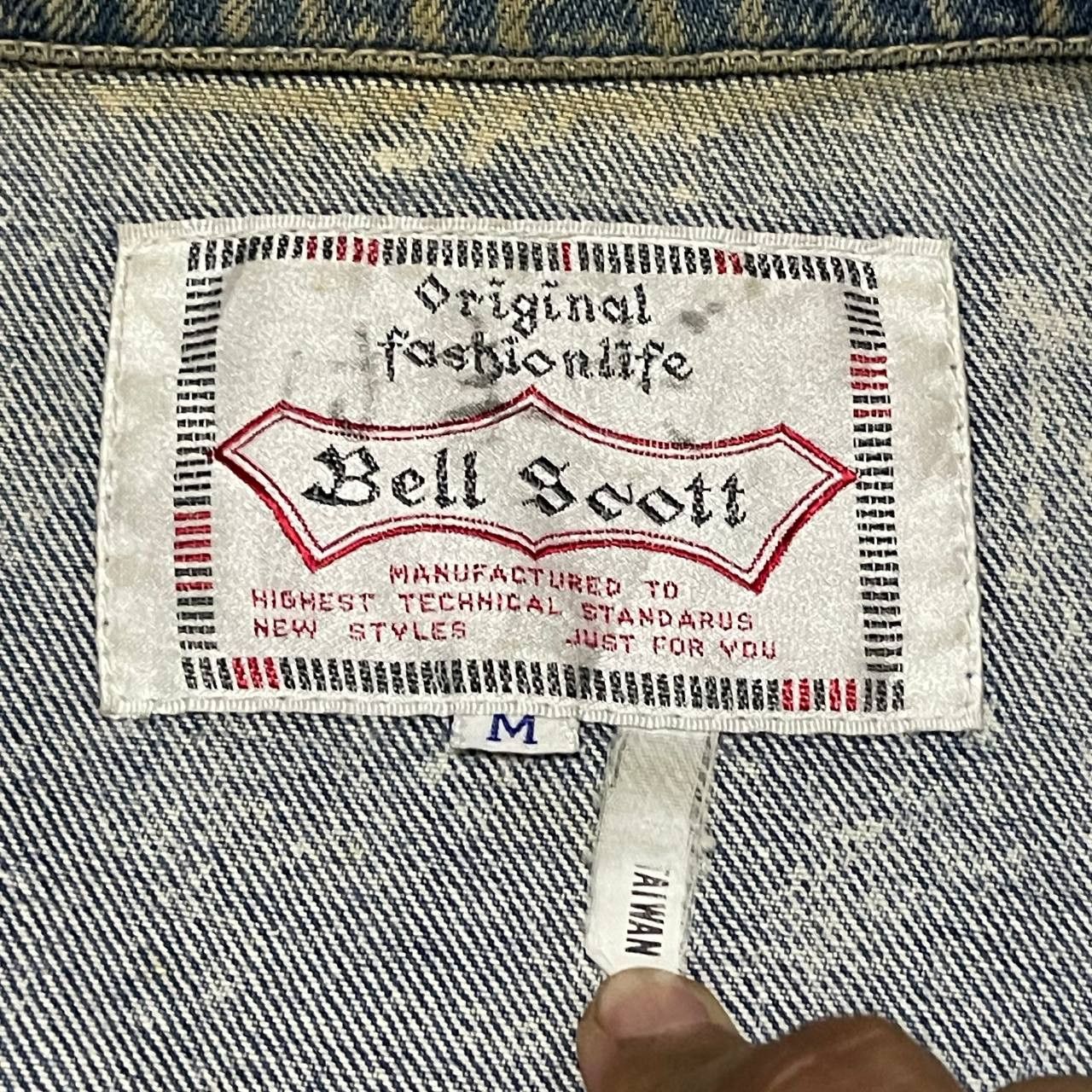 Japanese Brand Vintage Bell Scott Multi Pocket Denim Jacket Size US M / EU 48-50 / 2 - 13 Thumbnail