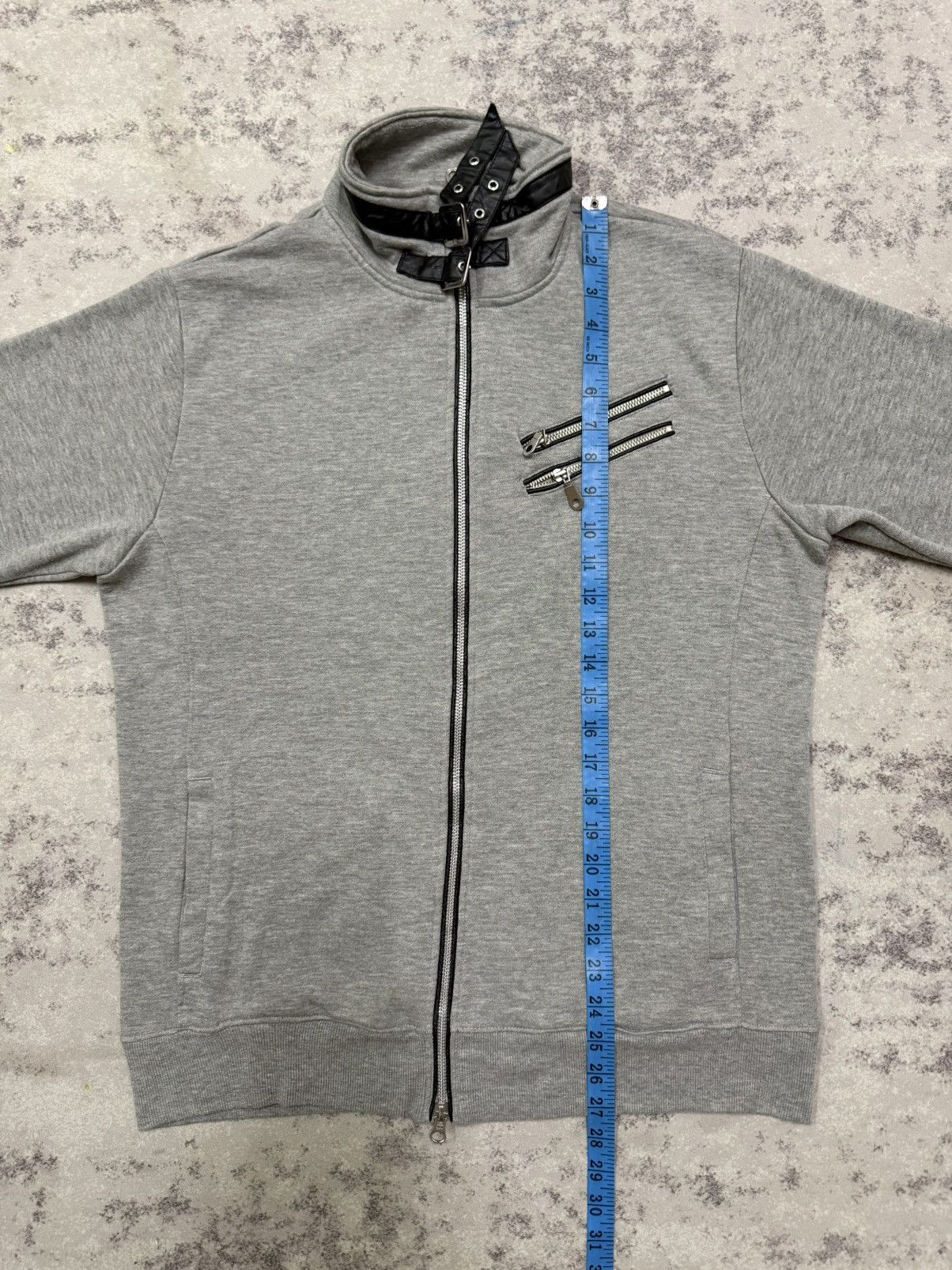 semanticdesign Semantic Design Neck Belted Zip Up Sweater Size US M / EU 48-50 / 2 - 14 Thumbnail